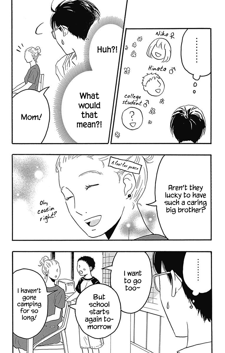 Machida-kun no Sekai Chapter 21 page 4 - Chapter 21: Let's Go Camping