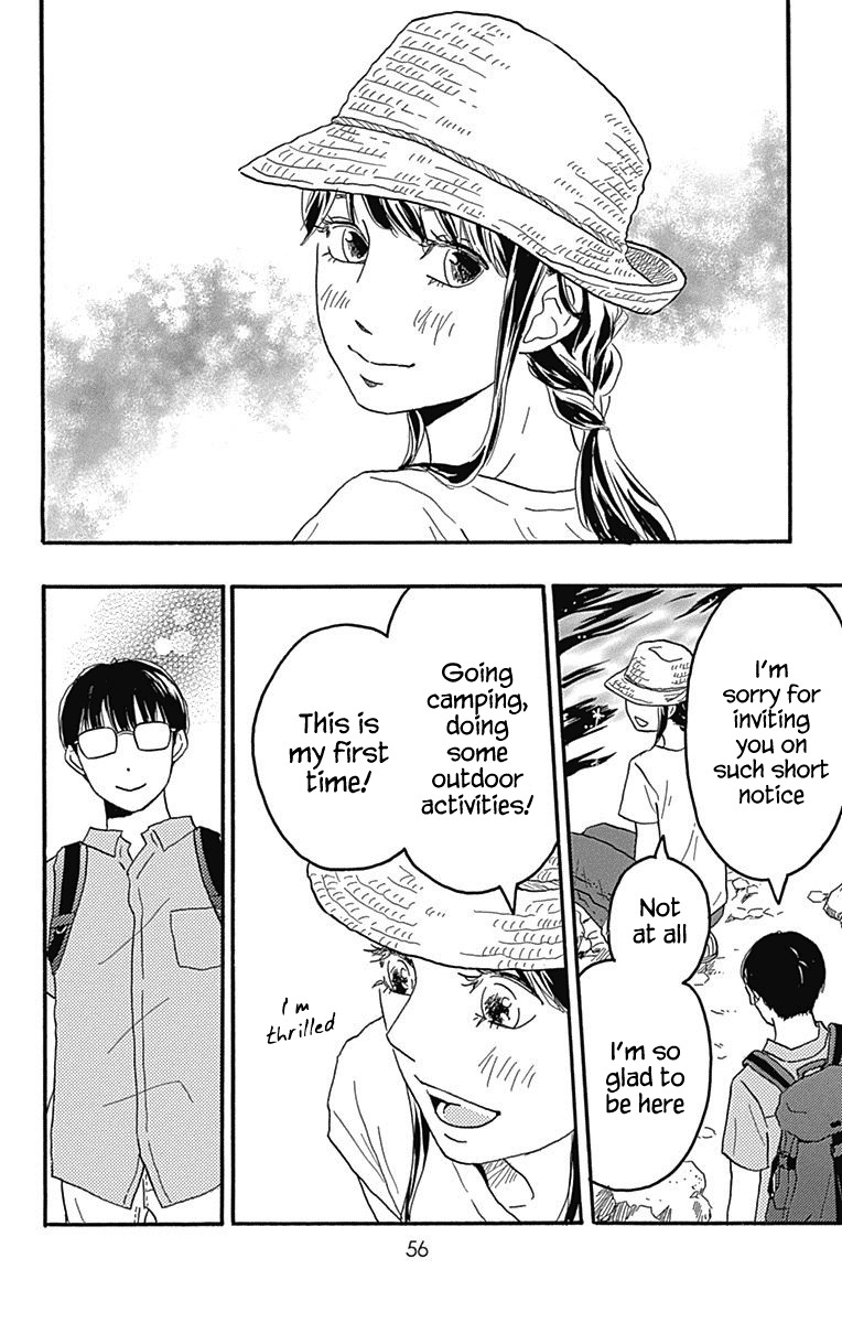 Machida-kun no Sekai Chapter 21 page 8 - Chapter 21: Let's Go Camping