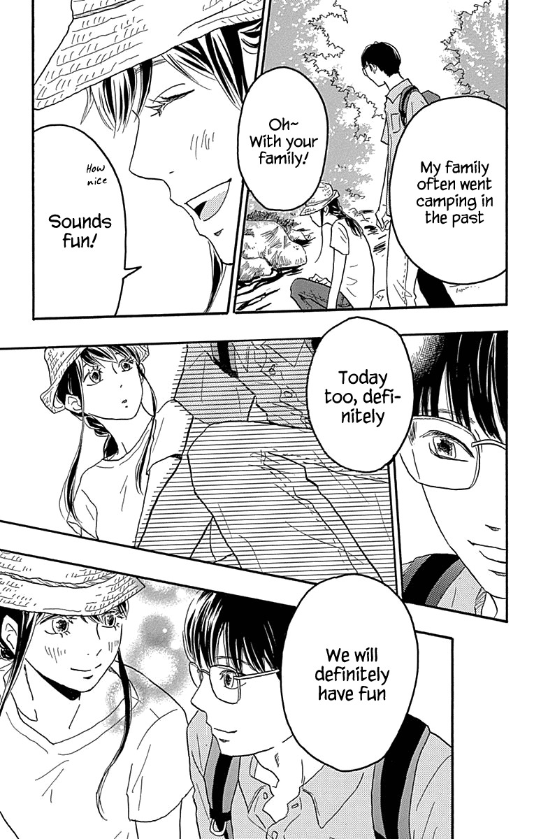 Machida-kun no Sekai Chapter 21 page 9 - Chapter 21: Let's Go Camping