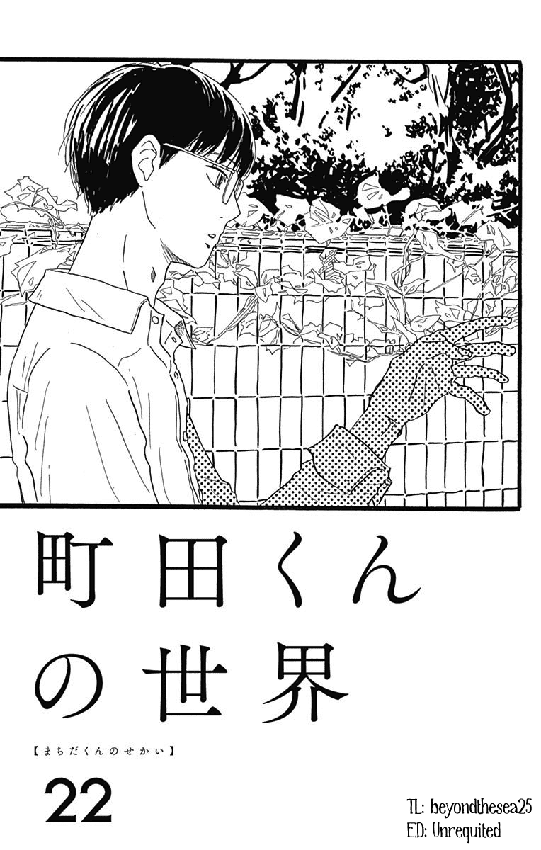 Machida-kun no Sekai Chapter 22 page 1 - Chapter 22: Character Piece