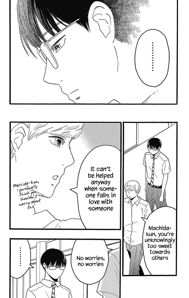Machida-kun no Sekai Chapter 22 page 34 - Chapter 22: Character Piece