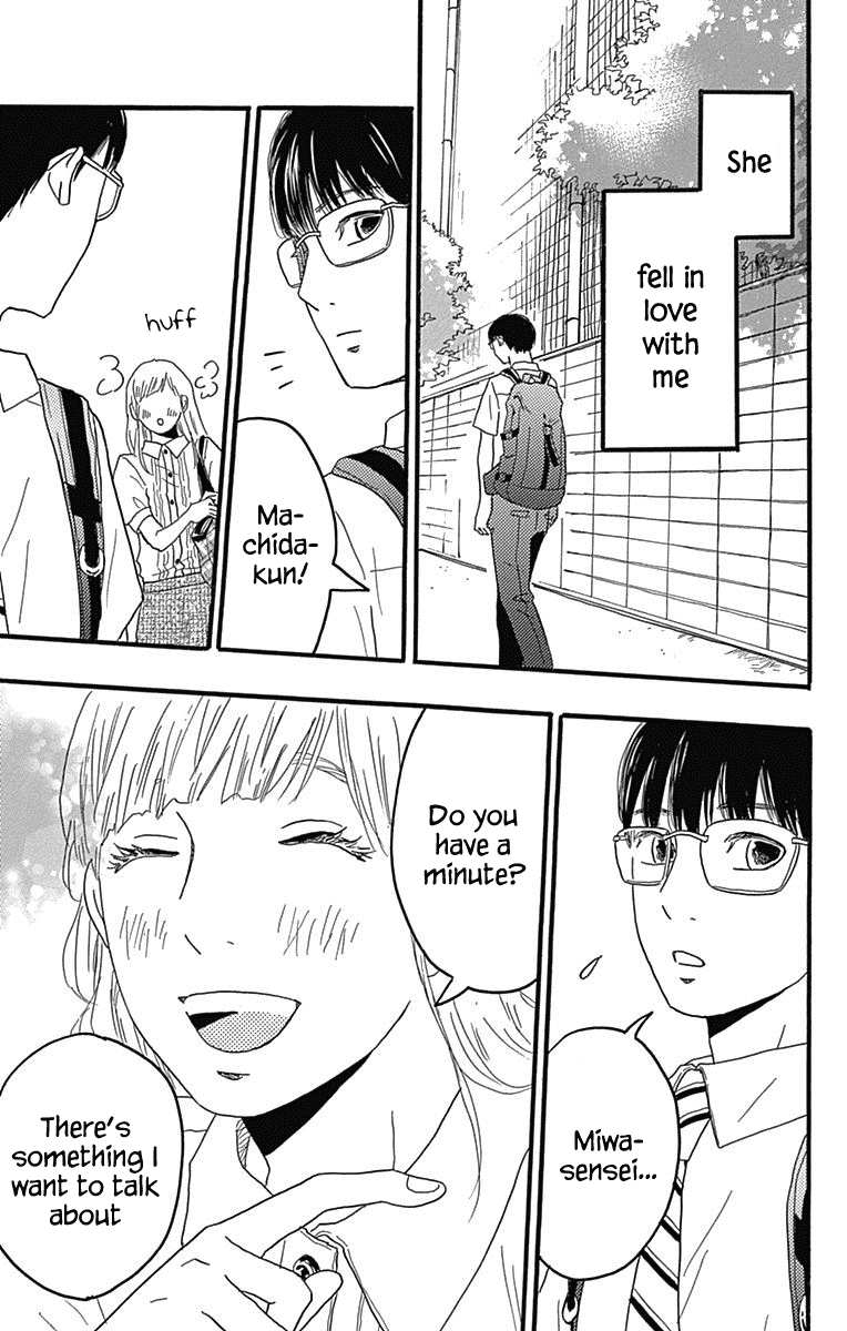 Machida-kun no Sekai Chapter 22 page 35 - Chapter 22: Character Piece