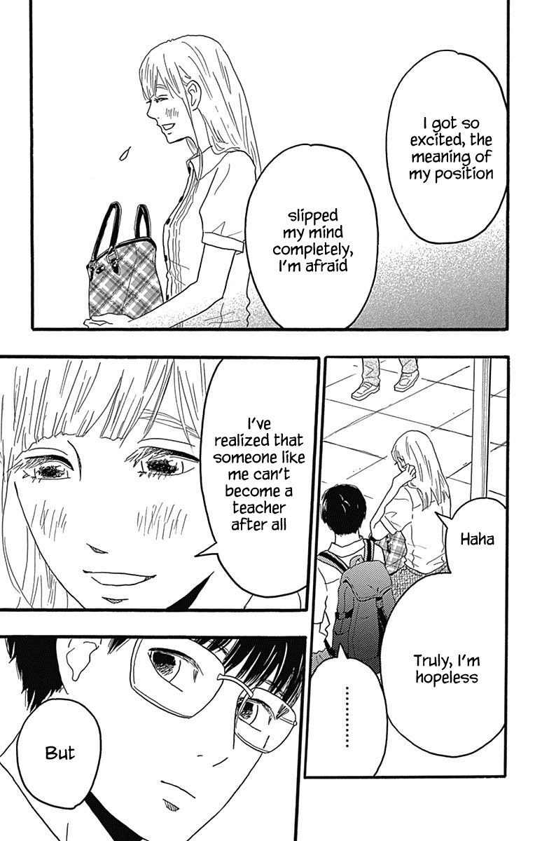 Machida-kun no Sekai Chapter 22 page 37 - Chapter 22: Character Piece