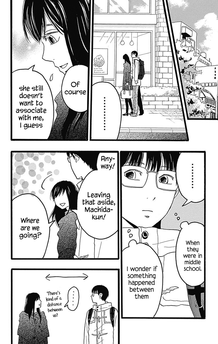 Machida-kun no Sekai Chapter 26 page 14 - Chapter 26: Going Out on Christmas Day