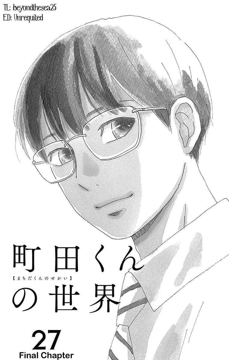 Machida-kun no Sekai Chapter 27 page 1 - Chapter 27: Today's Machida-kun Part II [Last Chapter]
