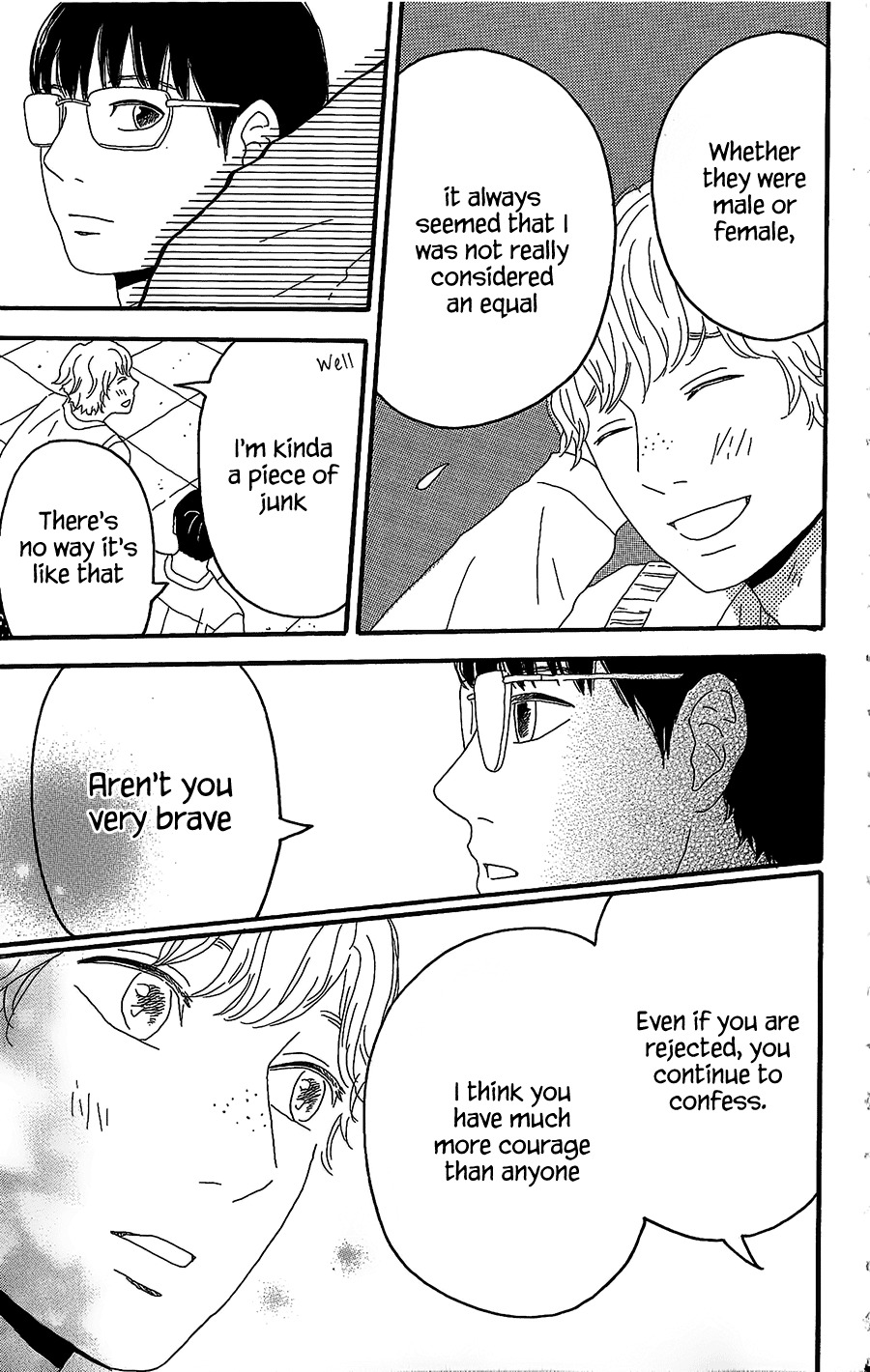 Machida-kun no Sekai Chapter 3 page 14 - Chapter 3: A Love Letter comes suddenly