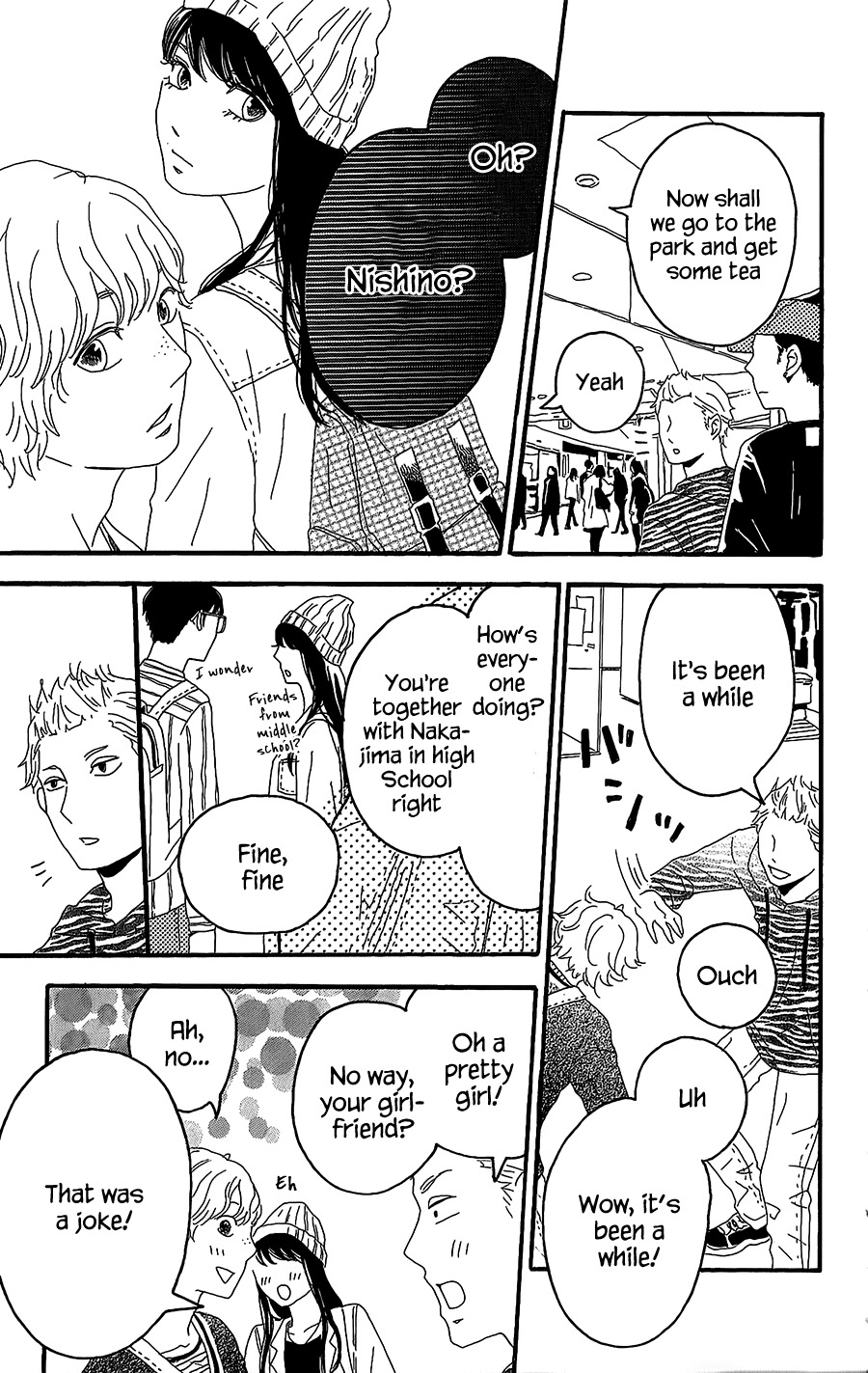 Machida-kun no Sekai Chapter 3 page 28 - Chapter 3: A Love Letter comes suddenly