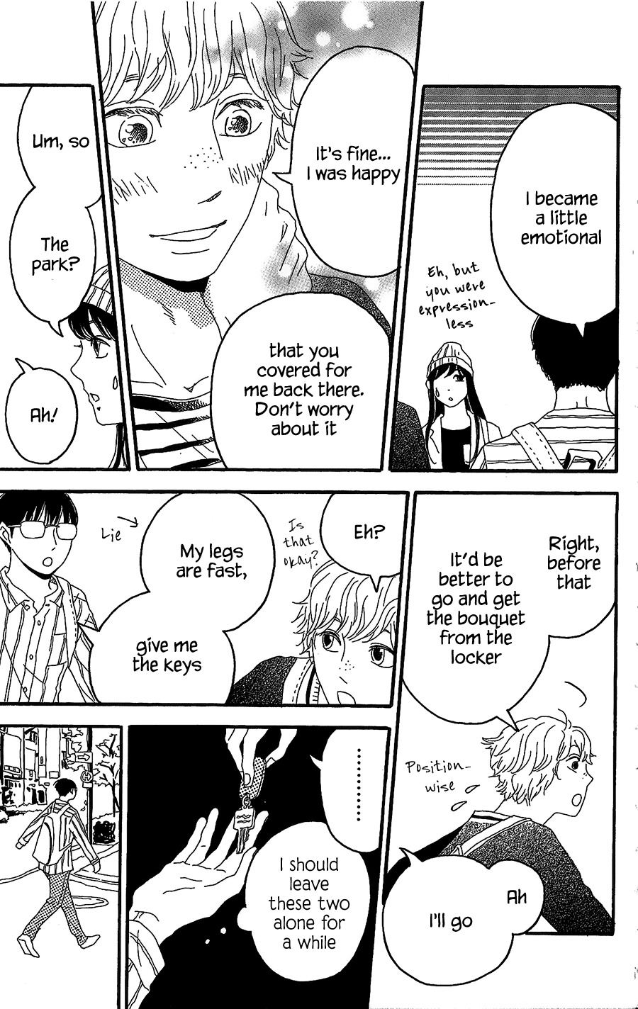 Machida-kun no Sekai Chapter 3 page 34 - Chapter 3: A Love Letter comes suddenly