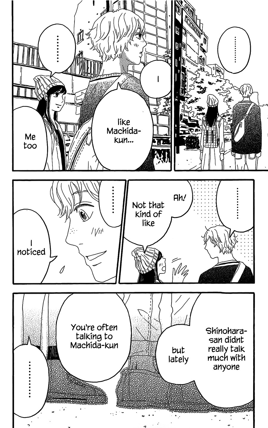 Machida-kun no Sekai Chapter 3 page 35 - Chapter 3: A Love Letter comes suddenly