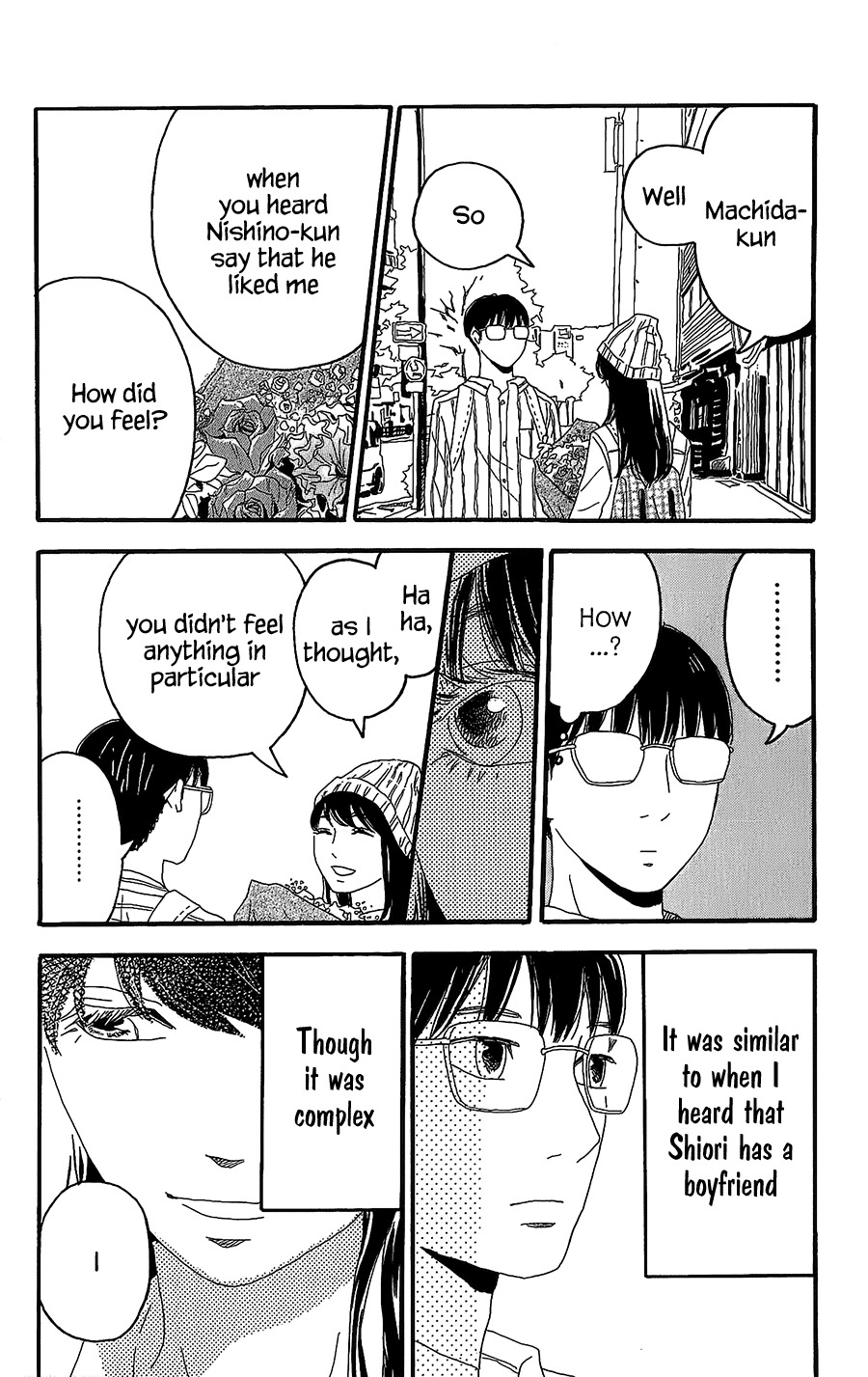 Machida-kun no Sekai Chapter 3 page 39 - Chapter 3: A Love Letter comes suddenly