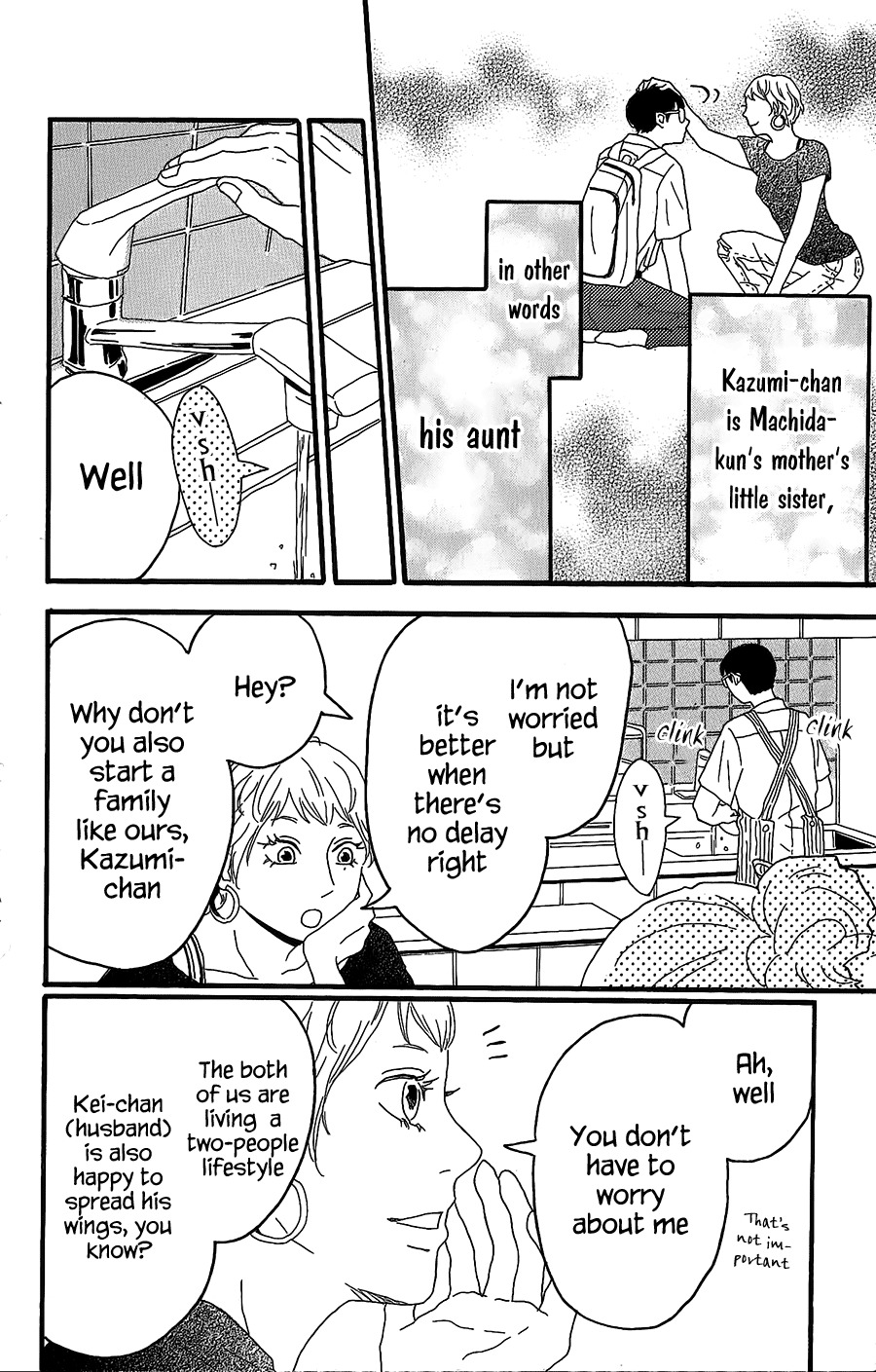 Machida-kun no Sekai Chapter 5 page 15 - Chapter 5