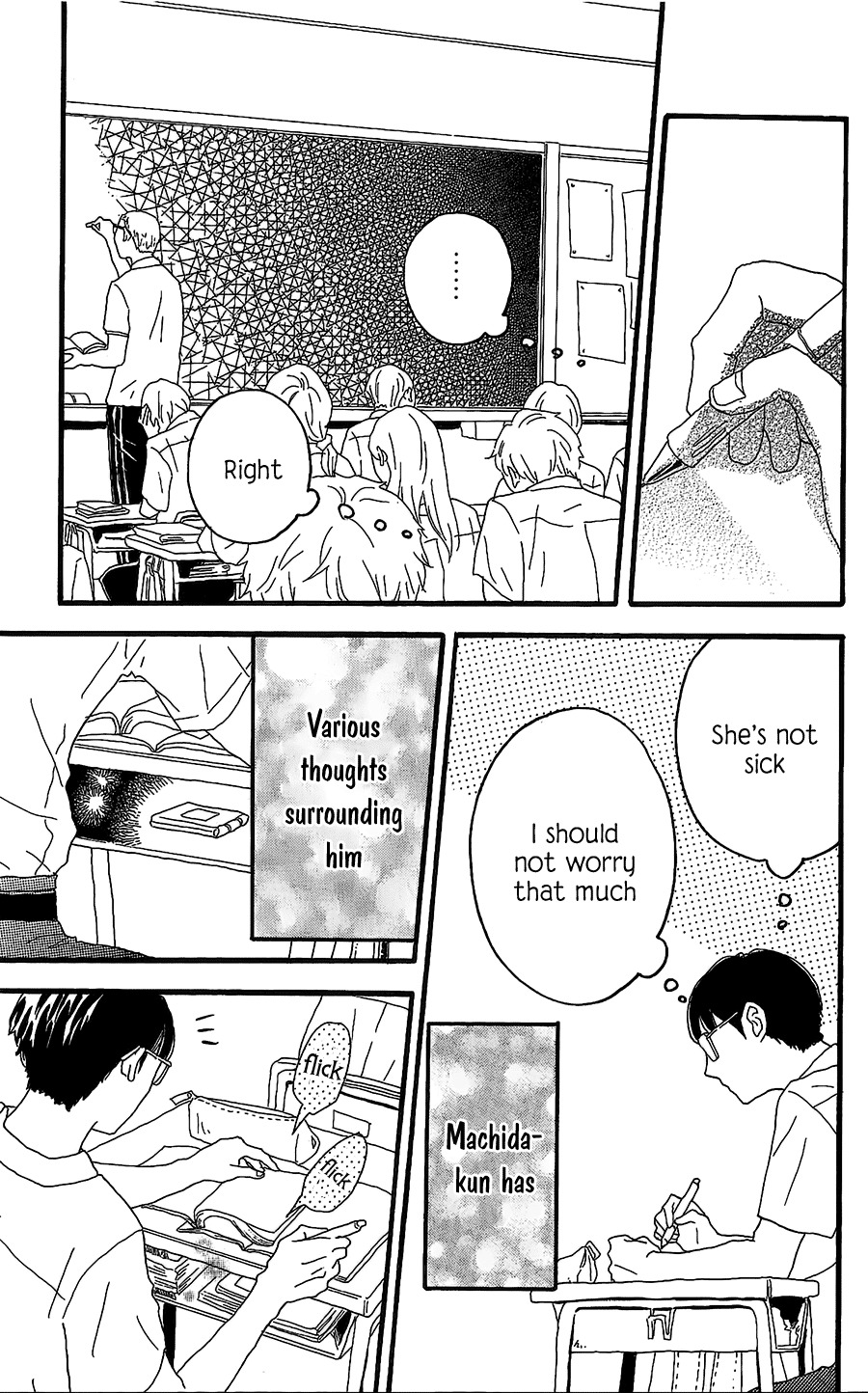 Machida-kun no Sekai Chapter 5 page 24 - Chapter 5
