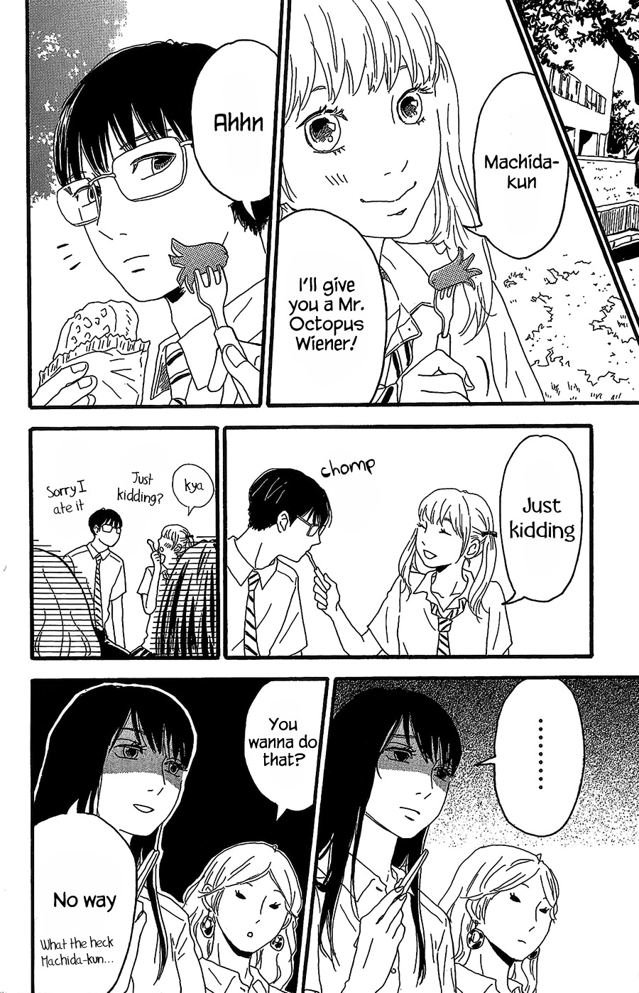 Machida-kun no Sekai Chapter 6 page 17 - Chapter 6