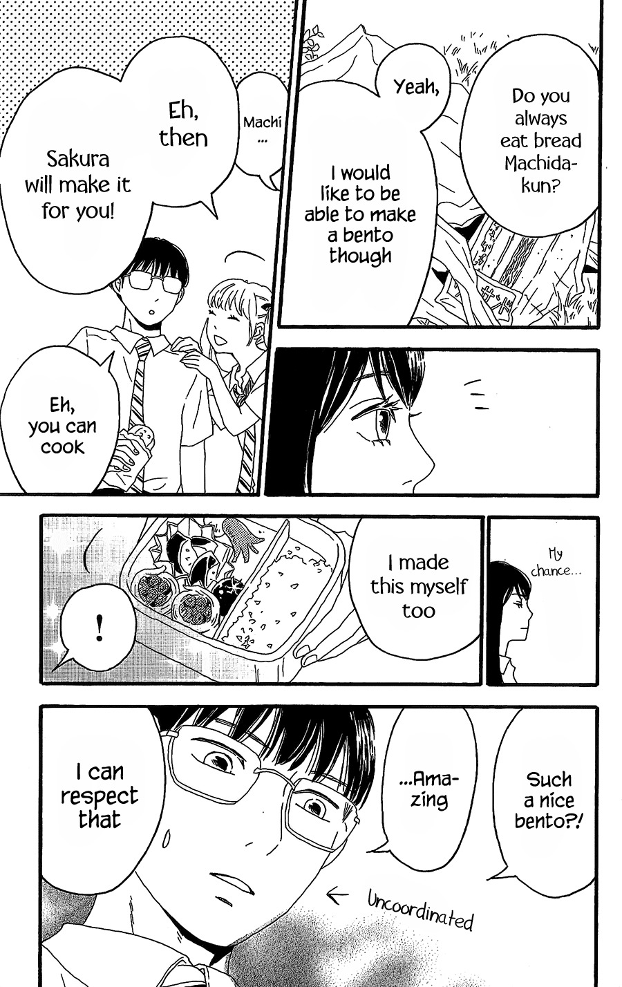 Machida-kun no Sekai Chapter 6 page 18 - Chapter 6