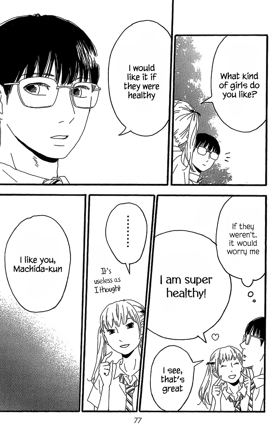 Machida-kun no Sekai Chapter 6 page 30 - Chapter 6