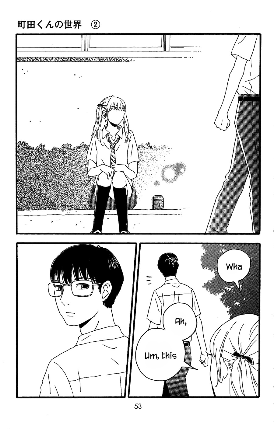 Machida-kun no Sekai Chapter 6 page 6 - Chapter 6