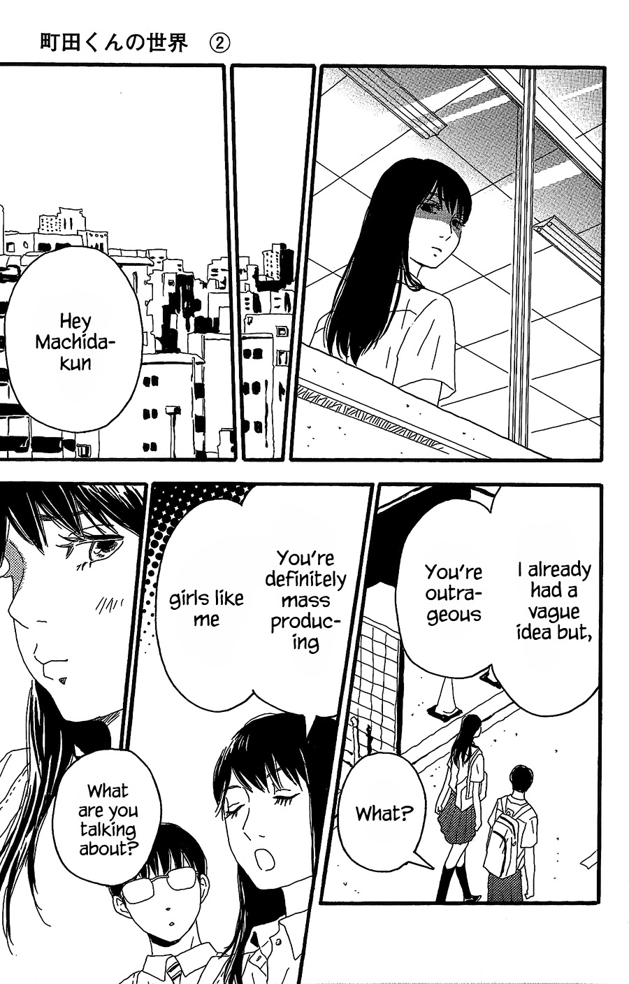 Machida-kun no Sekai Chapter 6 page 8 - Chapter 6