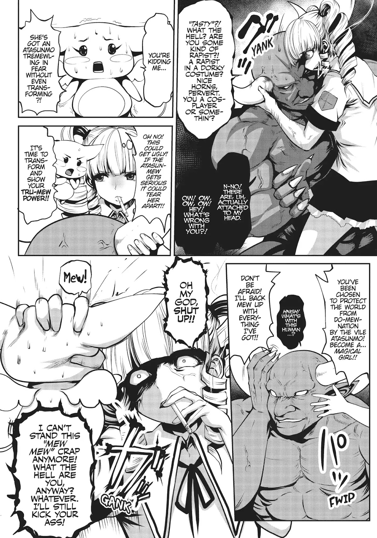 Machigatta ko wo Mahou Shoujo ni Shite Shimatta Chapter 1 page 9 - Chapter 1: Vol.1 Ch1: Who the Hell Are You?!