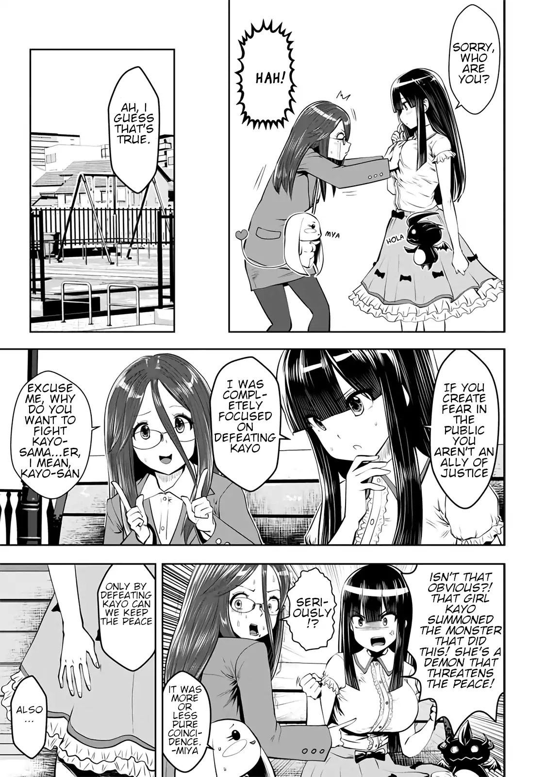 Machigatta ko wo Mahou Shoujo ni Shite Shimatta Chapter 15 page 10 - Chapter 15: Vol.2 Ch15: Ah Ha Ha Ha Ha!