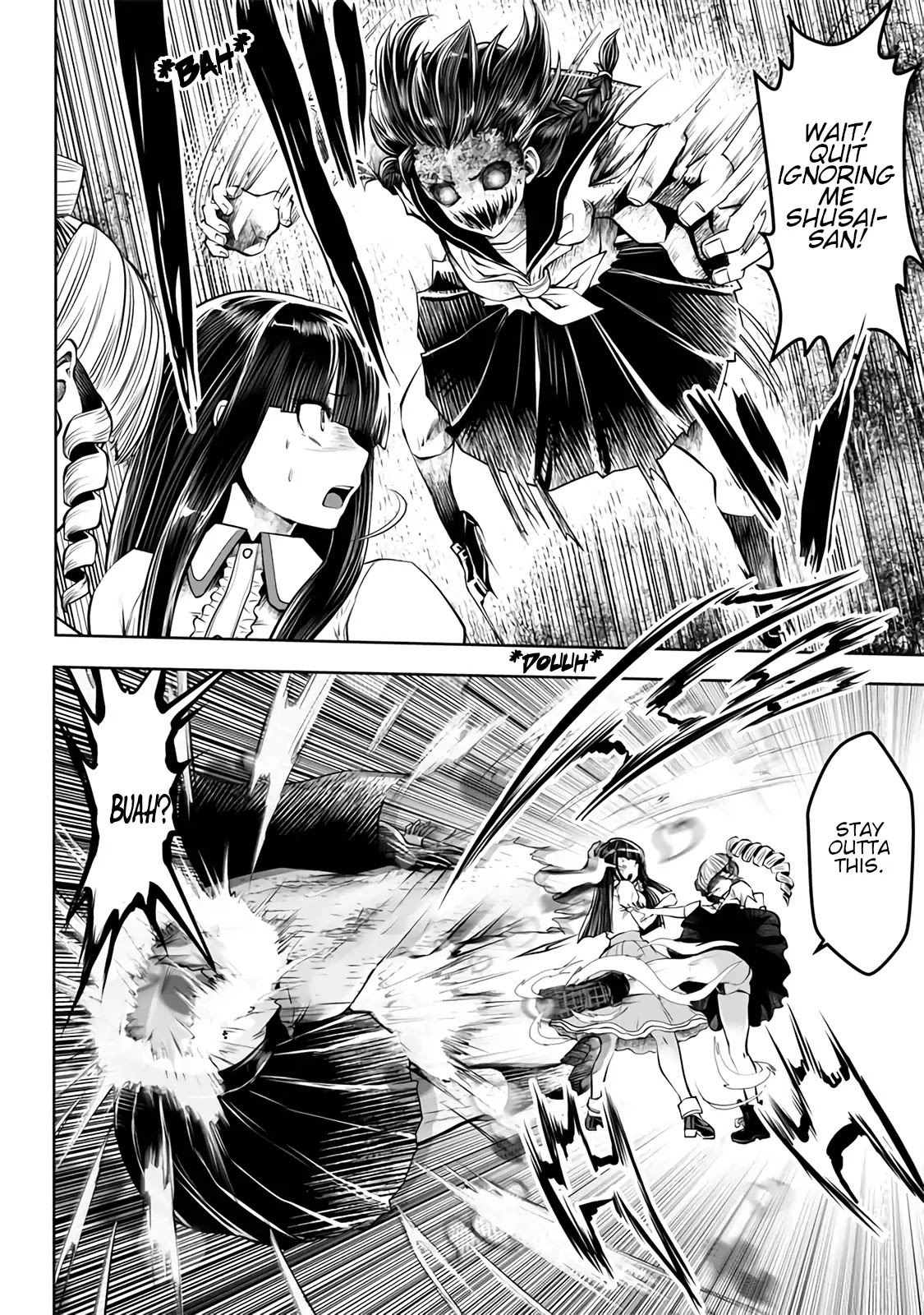 Machigatta ko wo Mahou Shoujo ni Shite Shimatta Chapter 16 page 17 - Chapter 16: Vol.2 Ch16: A Living Punching Bag