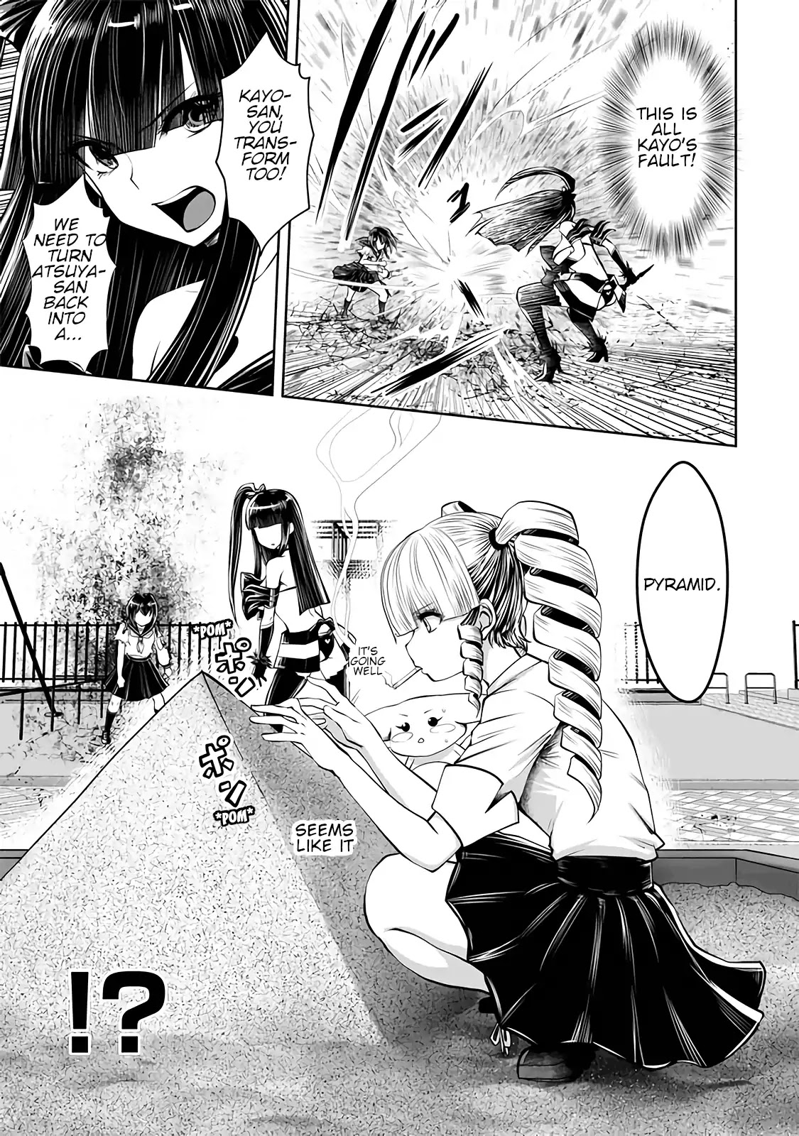 Machigatta ko wo Mahou Shoujo ni Shite Shimatta Chapter 17 page 6 - Chapter 17: Vol.2 Ch17: Coward