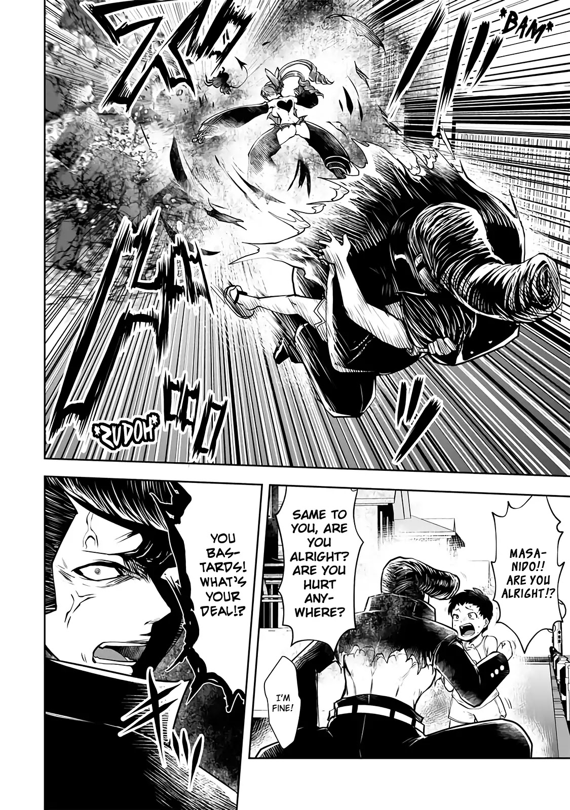 Machigatta ko wo Mahou Shoujo ni Shite Shimatta Chapter 18 page 12 - Chapter 18: Vol.3 Ch18: I'll Show You What A Real Man Looks Like!