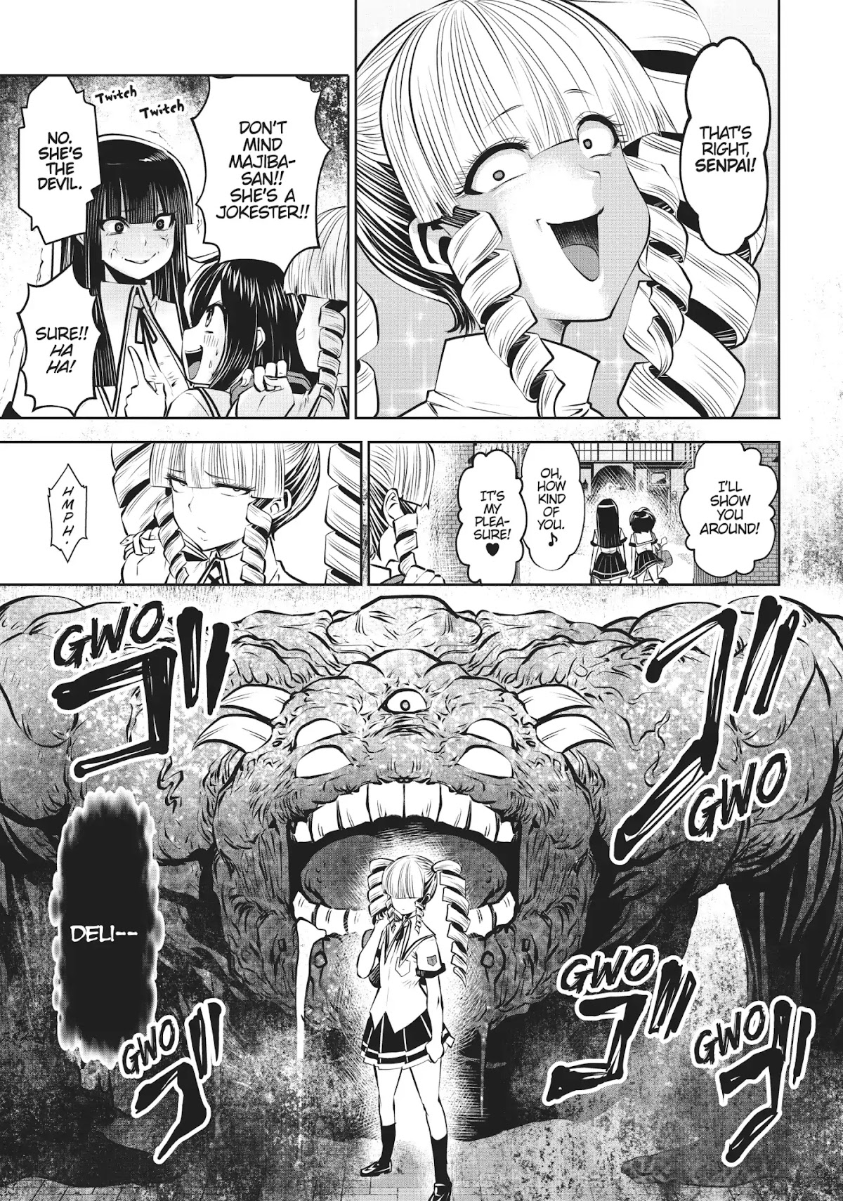 Machigatta ko wo Mahou Shoujo ni Shite Shimatta Chapter 21 page 10 - Chapter 21: Vol.3 Ch21: Upperclassman Tits-For-Brains