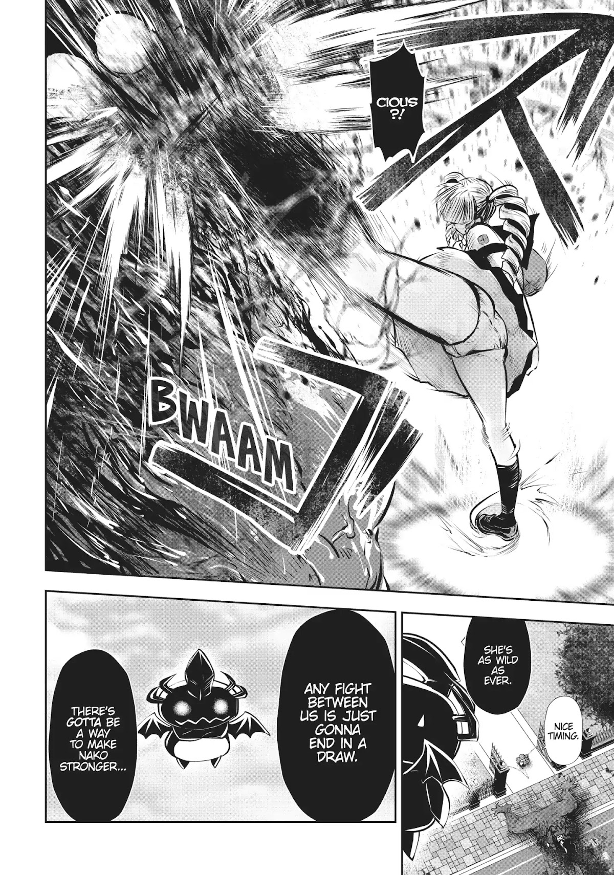 Machigatta ko wo Mahou Shoujo ni Shite Shimatta Chapter 21 page 11 - Chapter 21: Vol.3 Ch21: Upperclassman Tits-For-Brains
