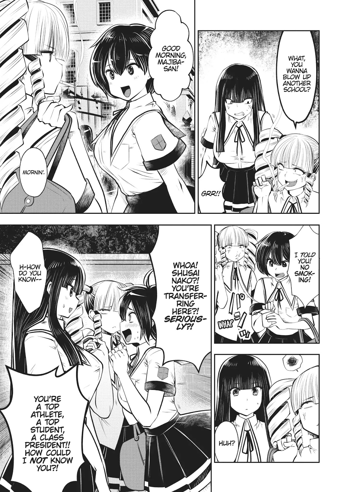 Machigatta ko wo Mahou Shoujo ni Shite Shimatta Chapter 21 page 8 - Chapter 21: Vol.3 Ch21: Upperclassman Tits-For-Brains