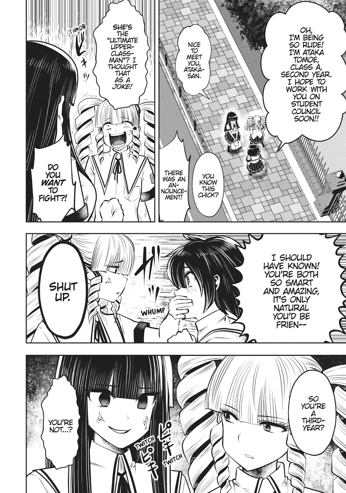 Machigatta ko wo Mahou Shoujo ni Shite Shimatta Chapter 21 page 9 - Chapter 21: Vol.3 Ch21: Upperclassman Tits-For-Brains