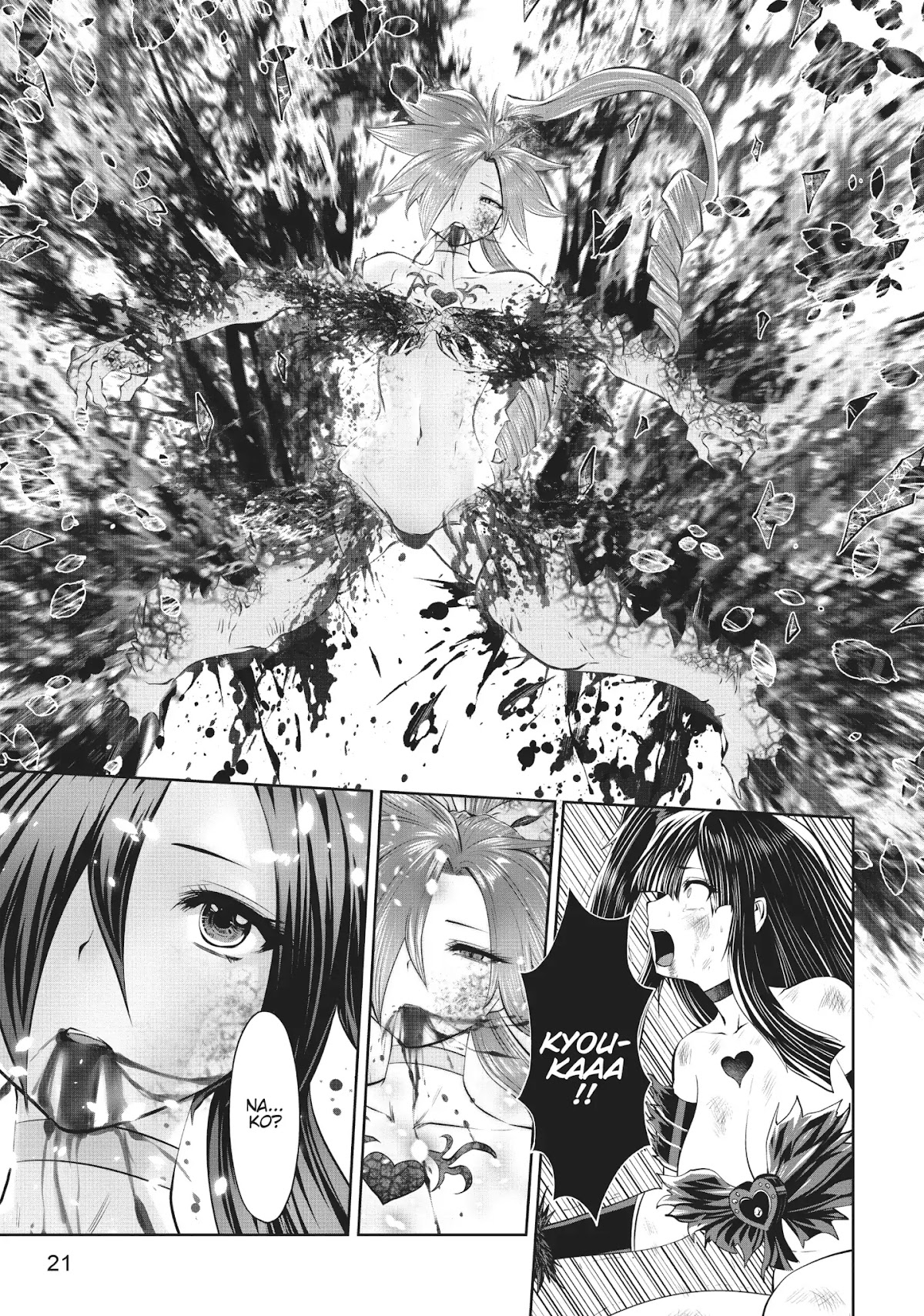 Machigatta ko wo Mahou Shoujo ni Shite Shimatta Chapter 25 page 22 - Chapter 25: Vol.4 Ch25: Half-Killed