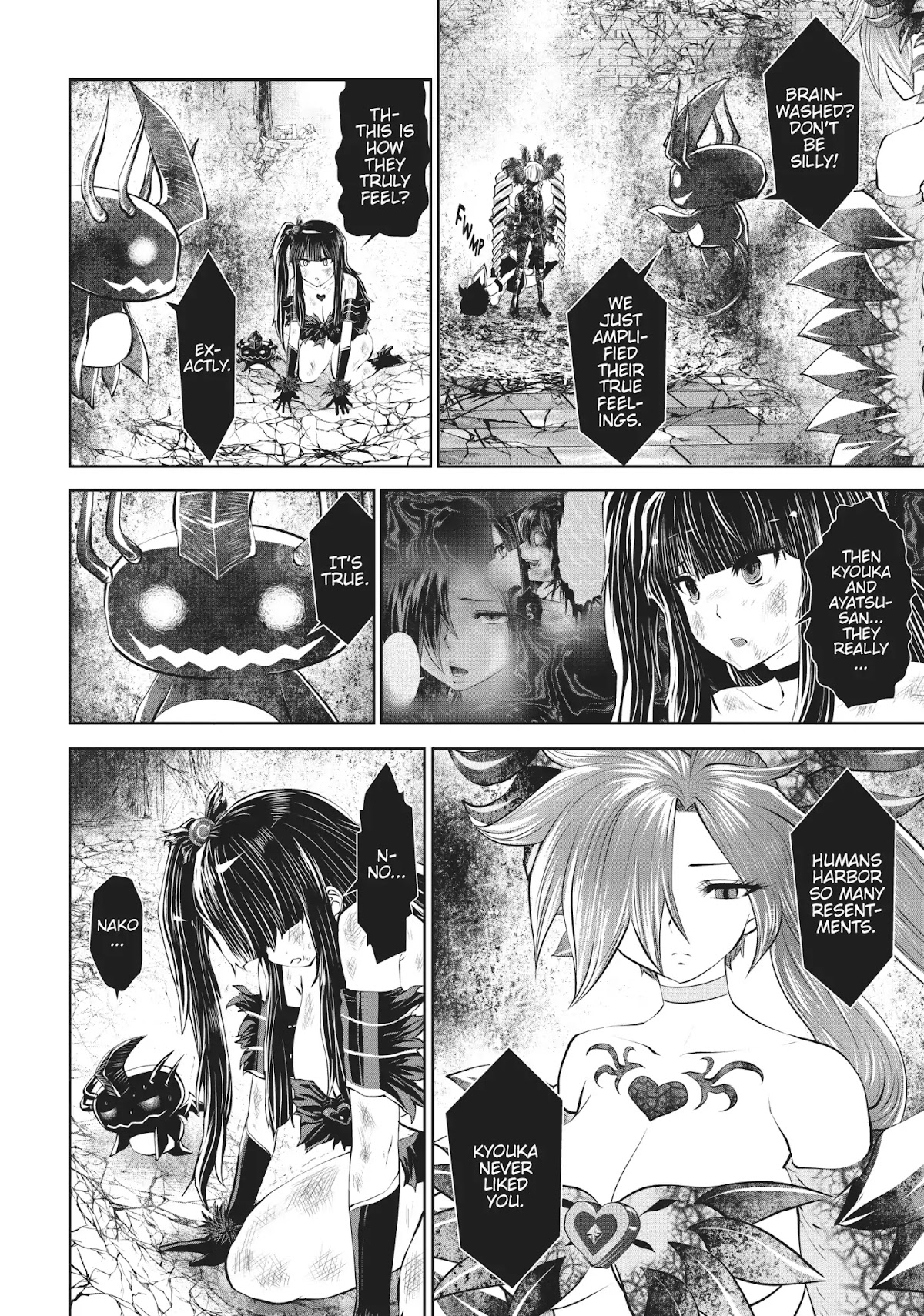 Machigatta ko wo Mahou Shoujo ni Shite Shimatta Chapter 25 page 7 - Chapter 25: Vol.4 Ch25: Half-Killed