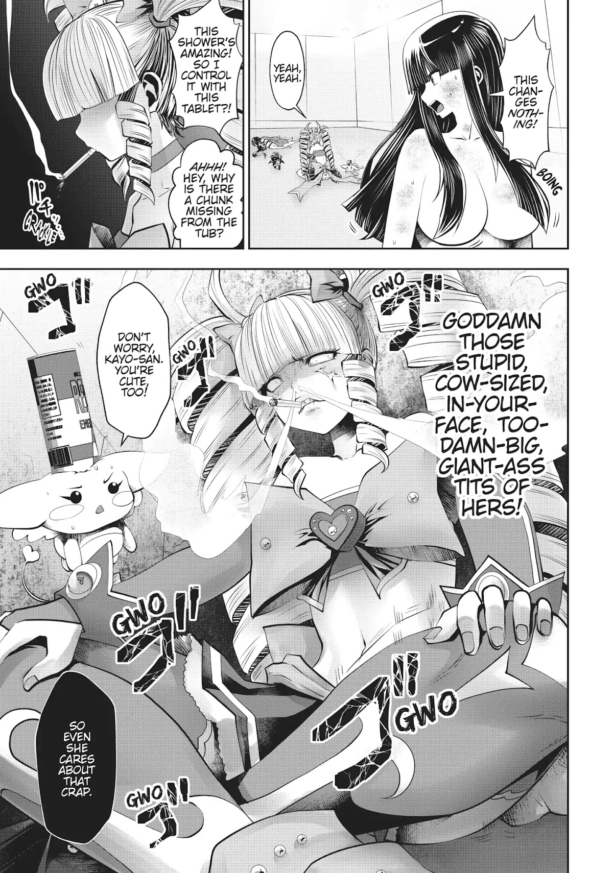 Machigatta ko wo Mahou Shoujo ni Shite Shimatta Chapter 28 page 12 - Chapter 28: Vol.4 Ch28: I'm Sick of Big Tits!