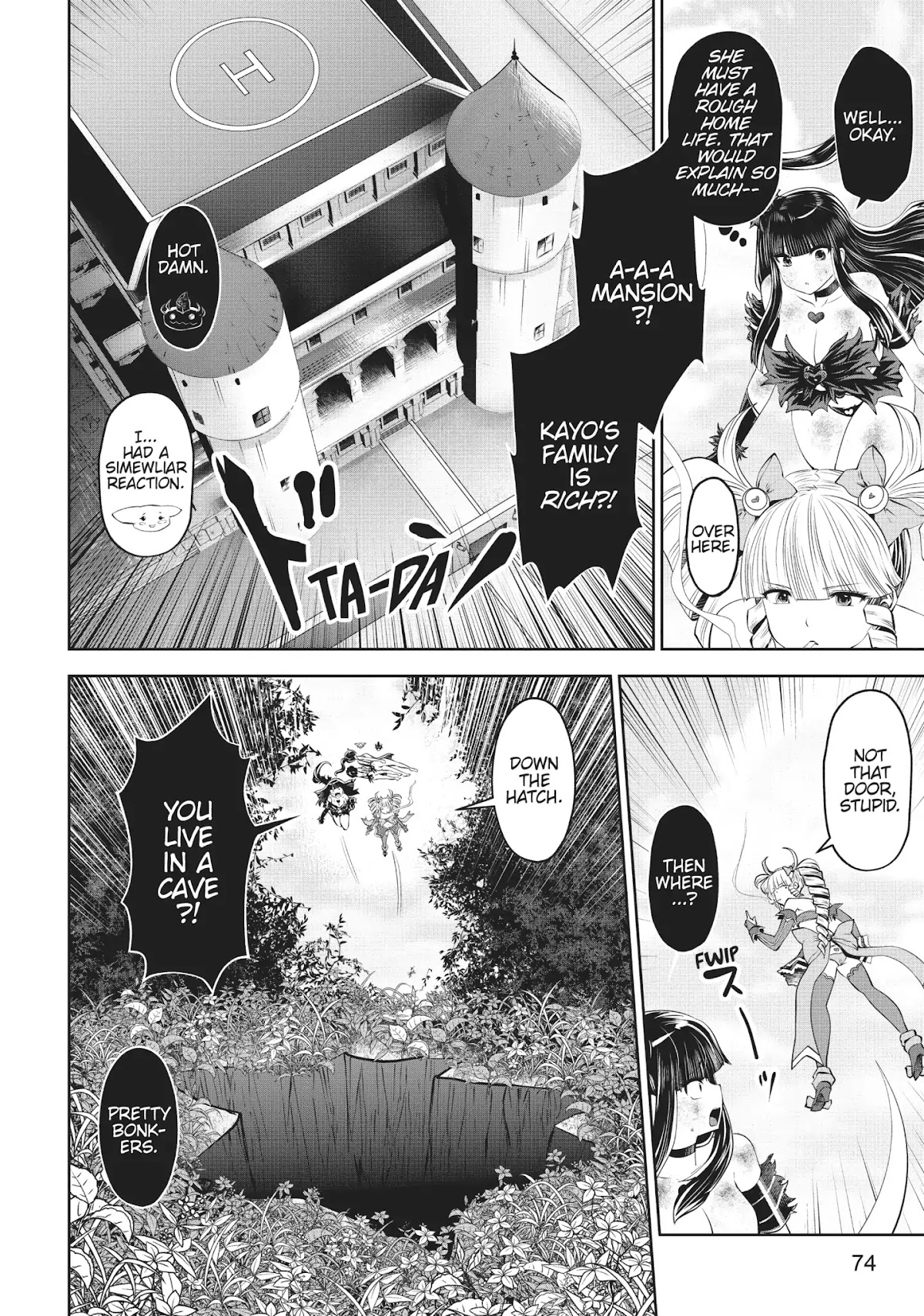 Machigatta ko wo Mahou Shoujo ni Shite Shimatta Chapter 28 page 3 - Chapter 28: Vol.4 Ch28: I'm Sick of Big Tits!