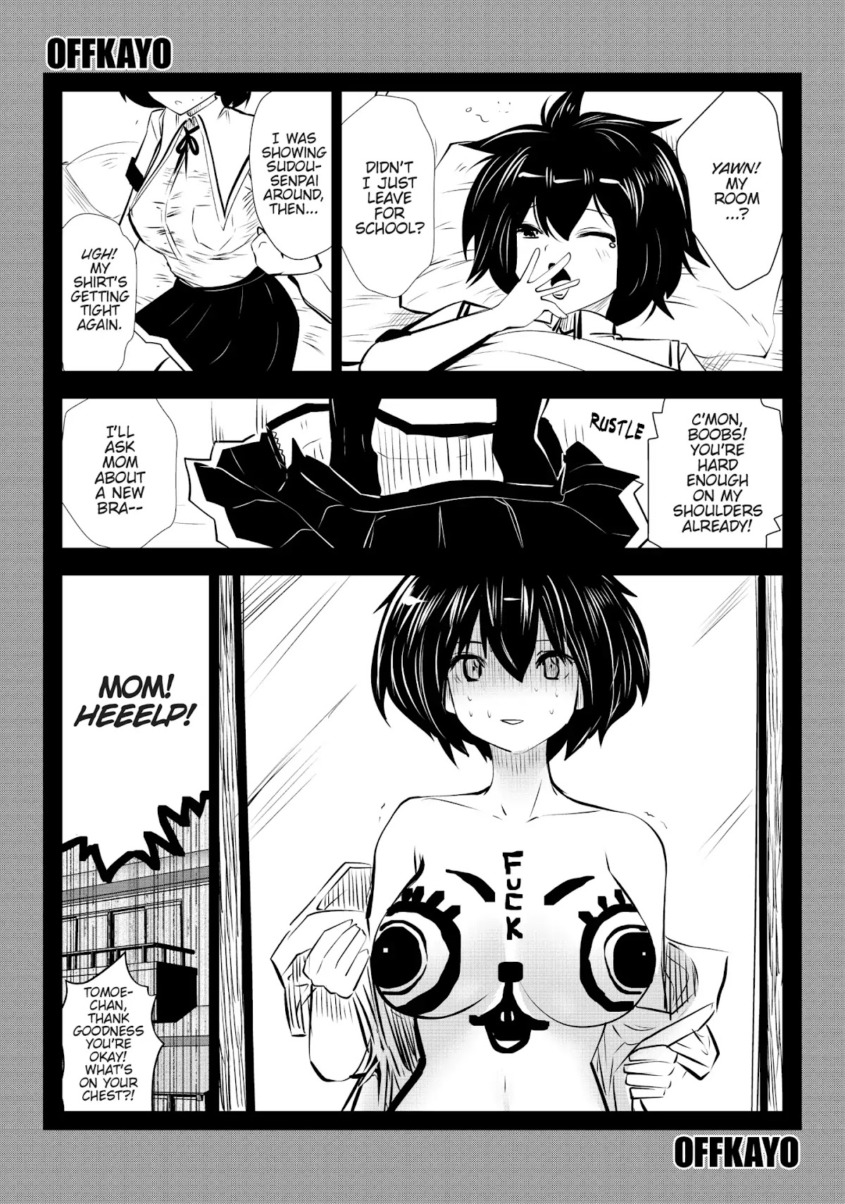 Machigatta ko wo Mahou Shoujo ni Shite Shimatta Chapter 32.5 page 4 - Vol.4 Bonus: Offkayo