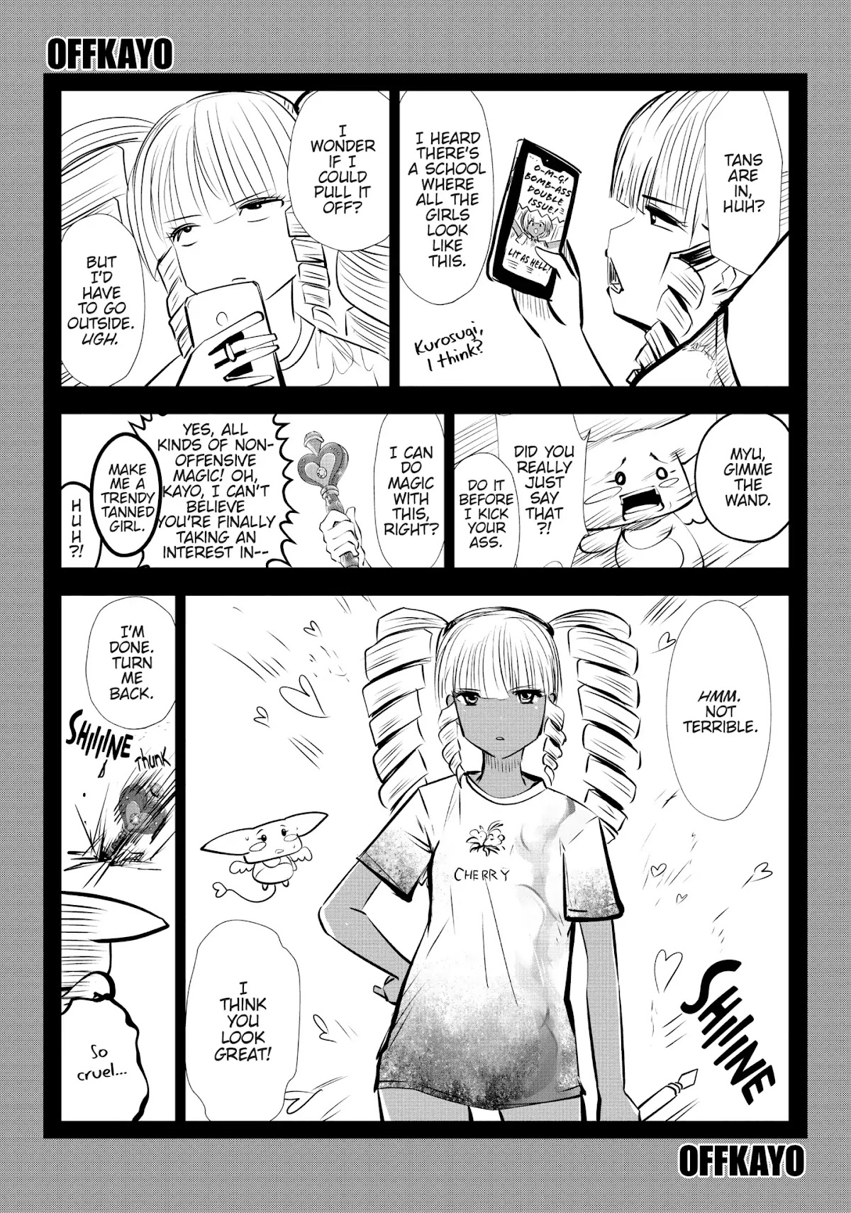 Machigatta ko wo Mahou Shoujo ni Shite Shimatta Chapter 32.5 page 6 - Vol.4 Bonus: Offkayo