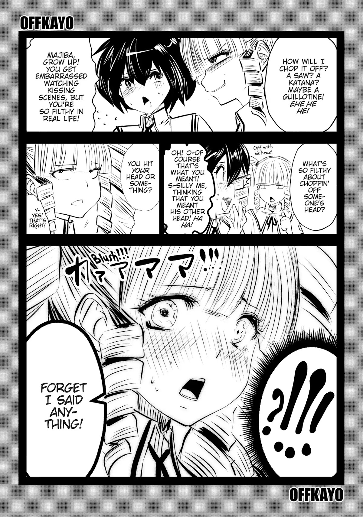 Machigatta ko wo Mahou Shoujo ni Shite Shimatta Chapter 32.5 page 7 - Vol.4 Bonus: Offkayo