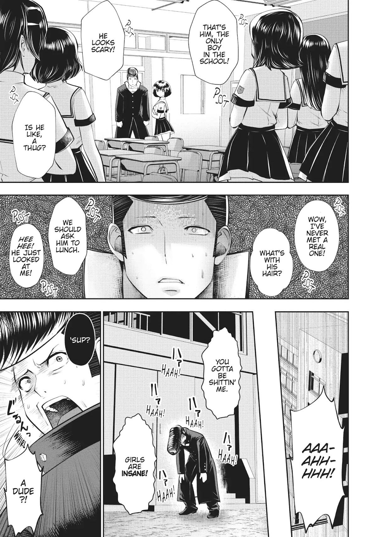 Machigatta ko wo Mahou Shoujo ni Shite Shimatta Chapter 32 page 10 - Chapter 32: Vol.4 Ch32: Delinquent World