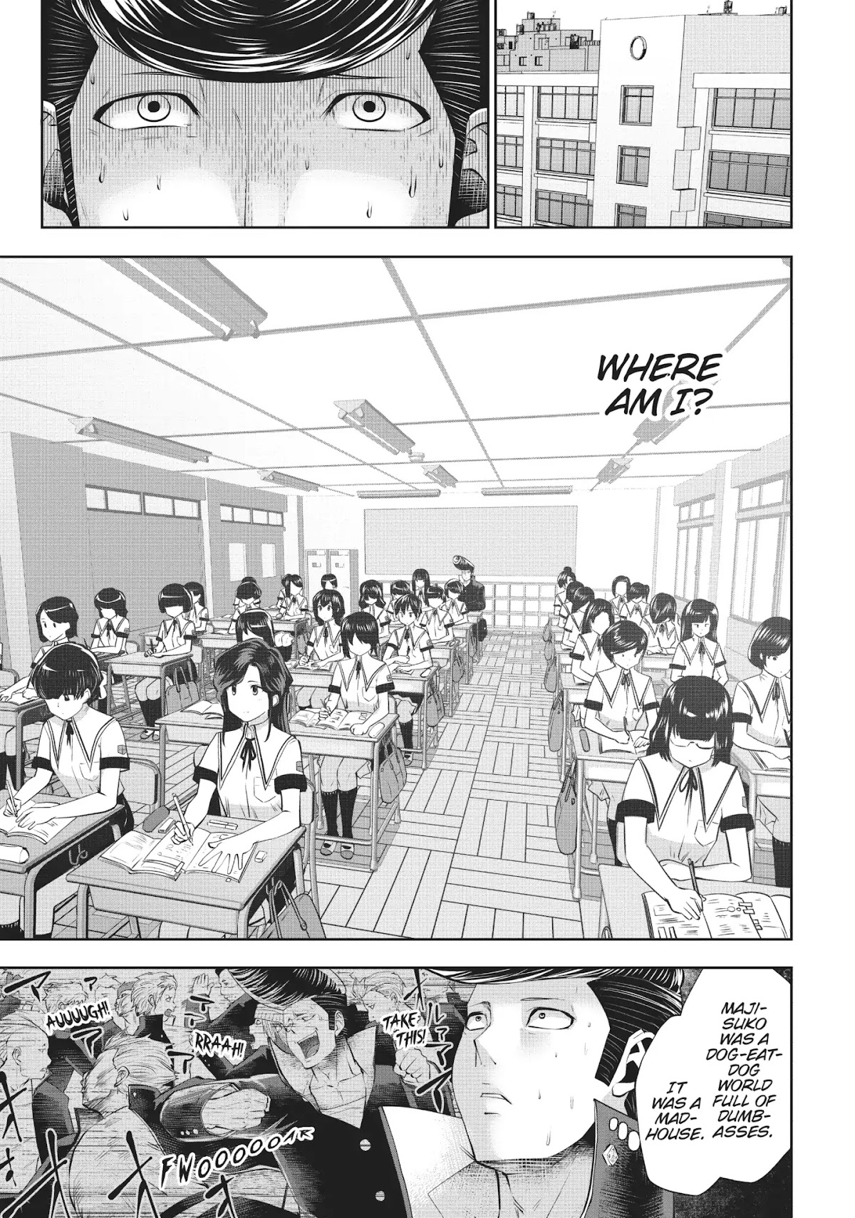 Machigatta ko wo Mahou Shoujo ni Shite Shimatta Chapter 32 page 2 - Chapter 32: Vol.4 Ch32: Delinquent World