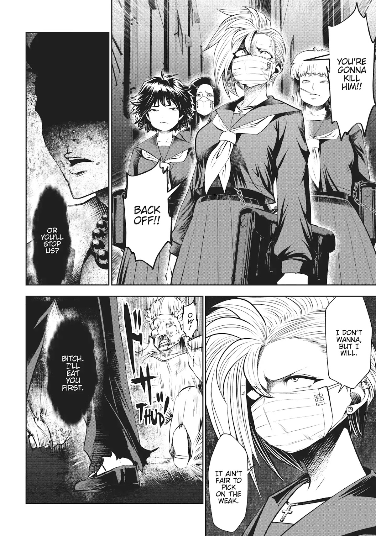 Machigatta ko wo Mahou Shoujo ni Shite Shimatta Chapter 32 page 21 - Chapter 32: Vol.4 Ch32: Delinquent World