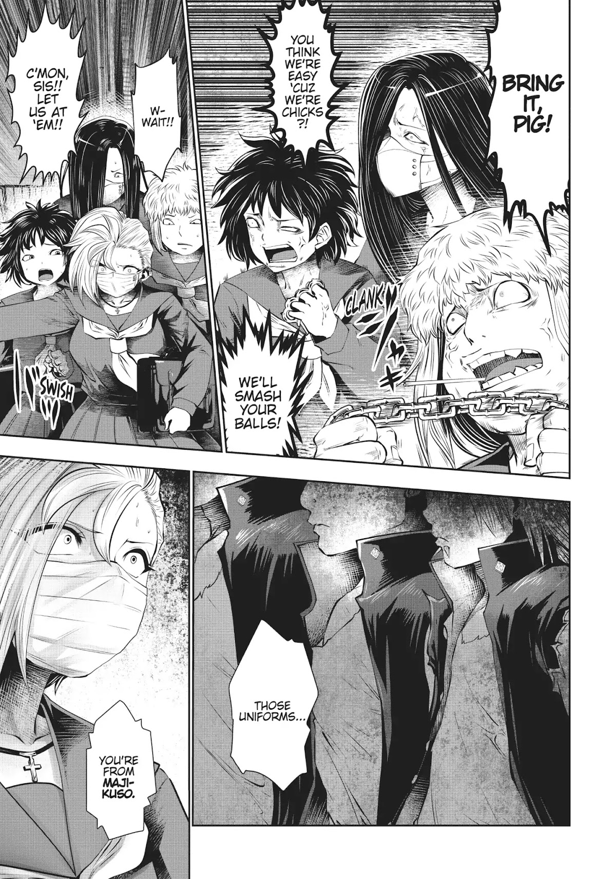 Machigatta ko wo Mahou Shoujo ni Shite Shimatta Chapter 32 page 22 - Chapter 32: Vol.4 Ch32: Delinquent World