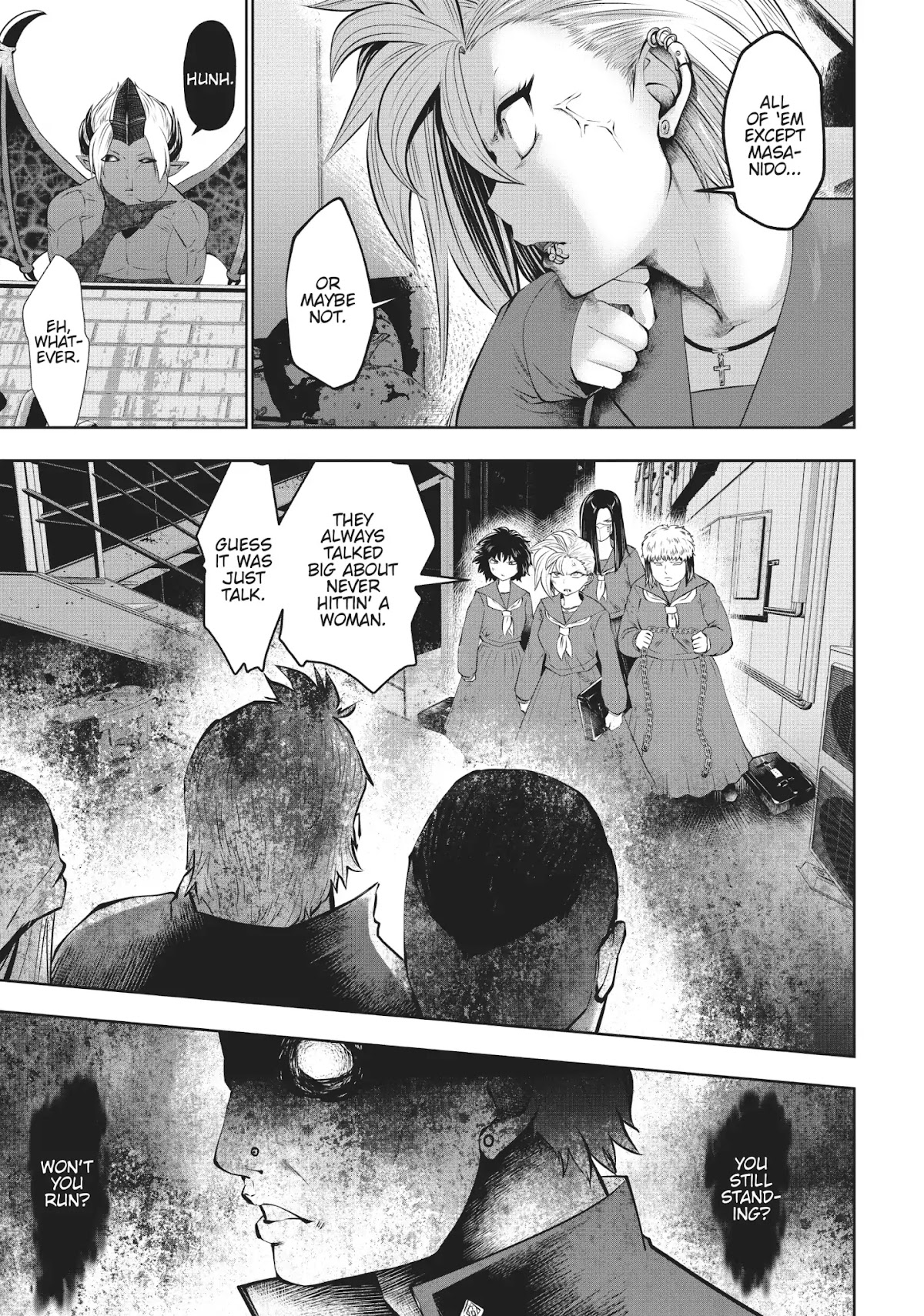 Machigatta ko wo Mahou Shoujo ni Shite Shimatta Chapter 32 page 26 - Chapter 32: Vol.4 Ch32: Delinquent World