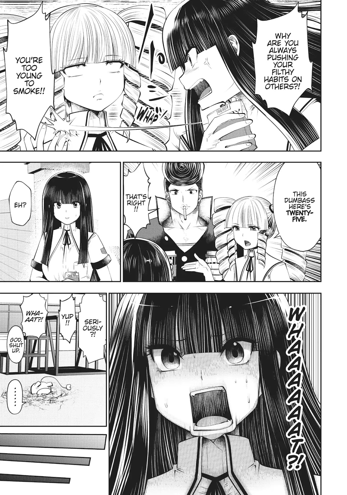 Machigatta ko wo Mahou Shoujo ni Shite Shimatta Chapter 32 page 34 - Chapter 32: Vol.4 Ch32: Delinquent World