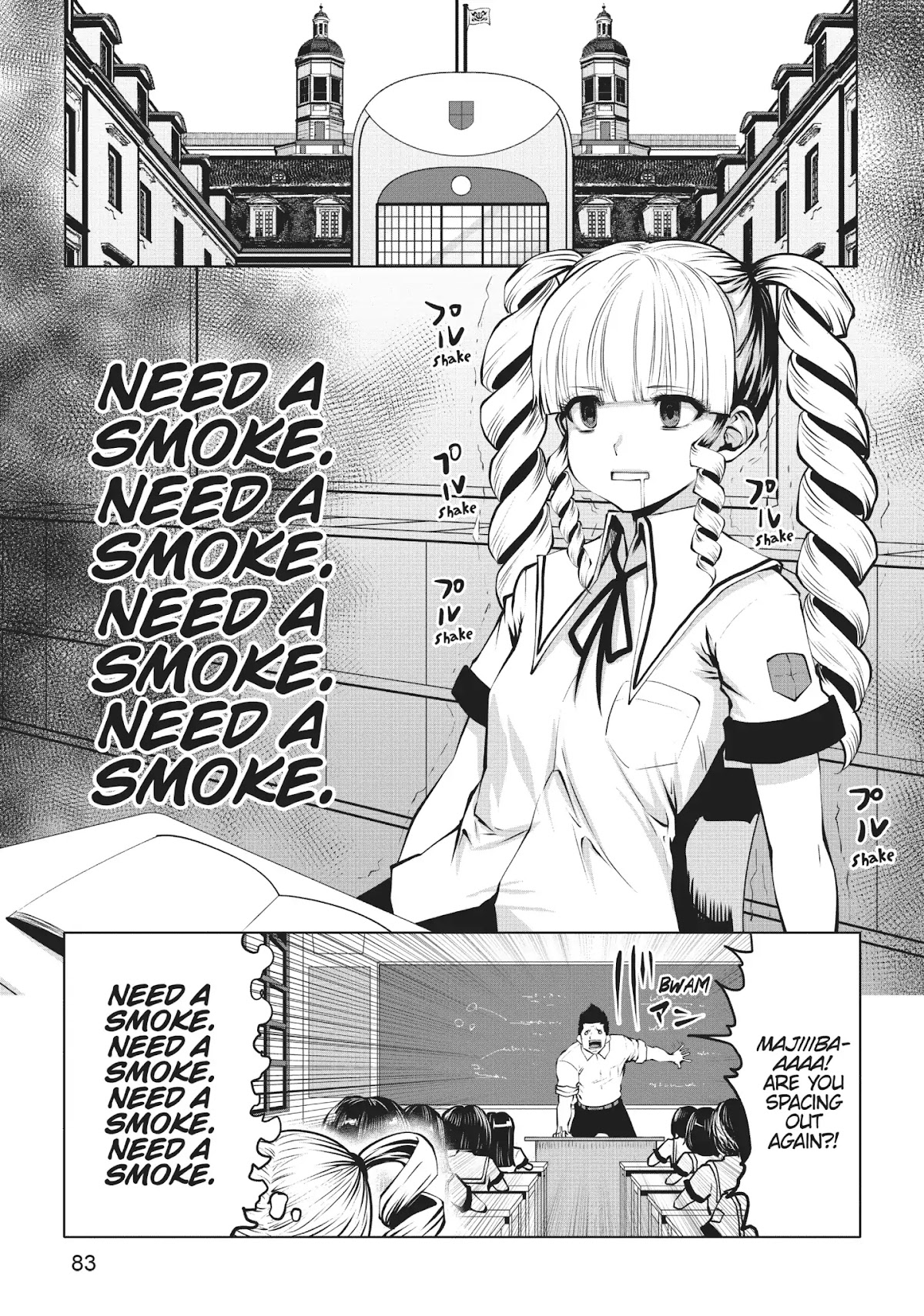 Machigatta ko wo Mahou Shoujo ni Shite Shimatta Chapter 5 page 2 - Chapter 5: Vol.1 Ch5: I Need a Smoke