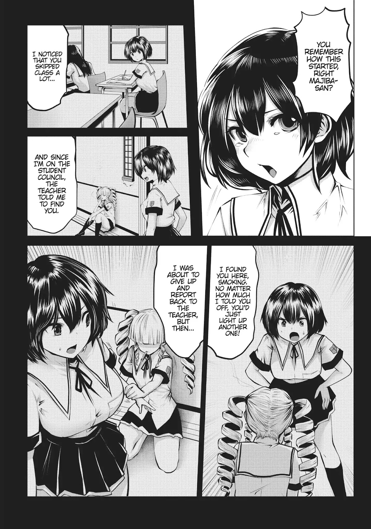 Machigatta ko wo Mahou Shoujo ni Shite Shimatta Chapter 5 page 7 - Chapter 5: Vol.1 Ch5: I Need a Smoke