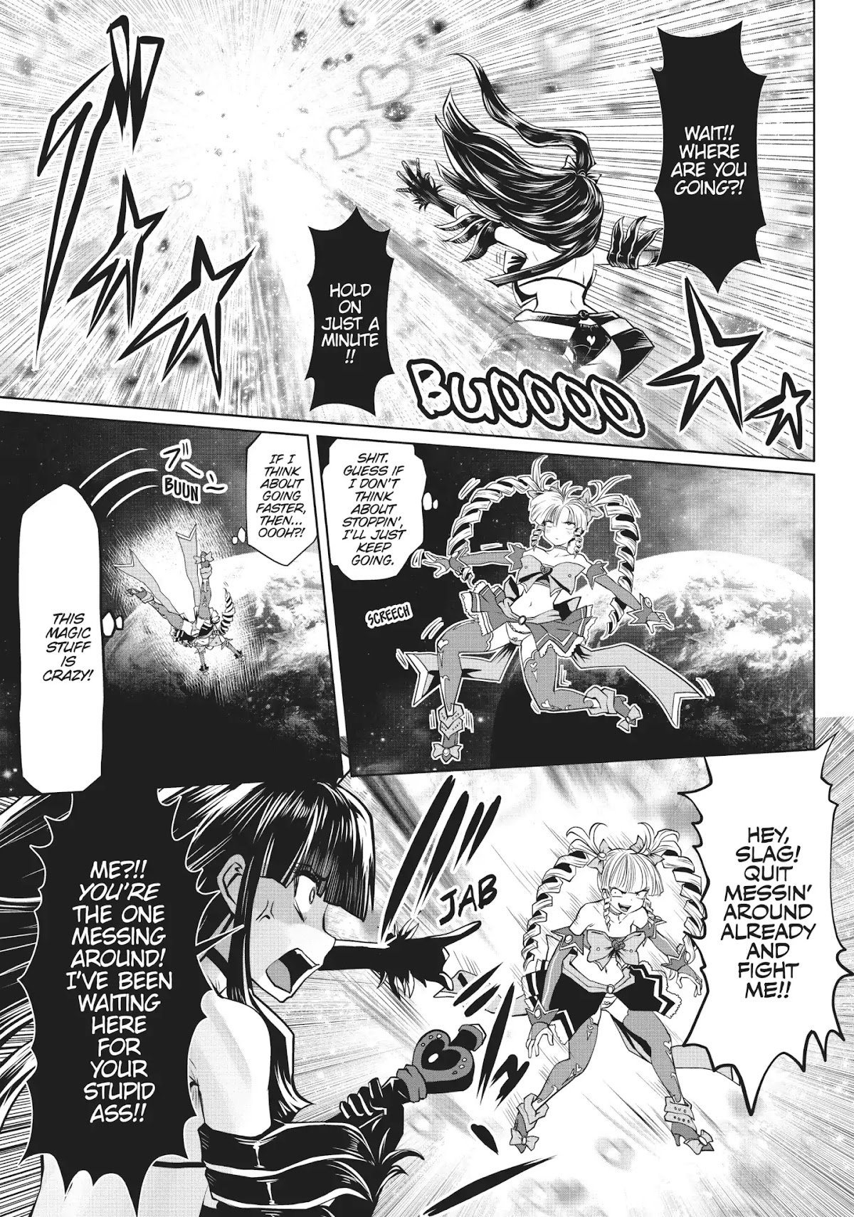 Machigatta ko wo Mahou Shoujo ni Shite Shimatta Chapter 9 page 11 - Chapter 9: Vol.1 Ch9: Imma Gonna Kill You, Tits for Brains