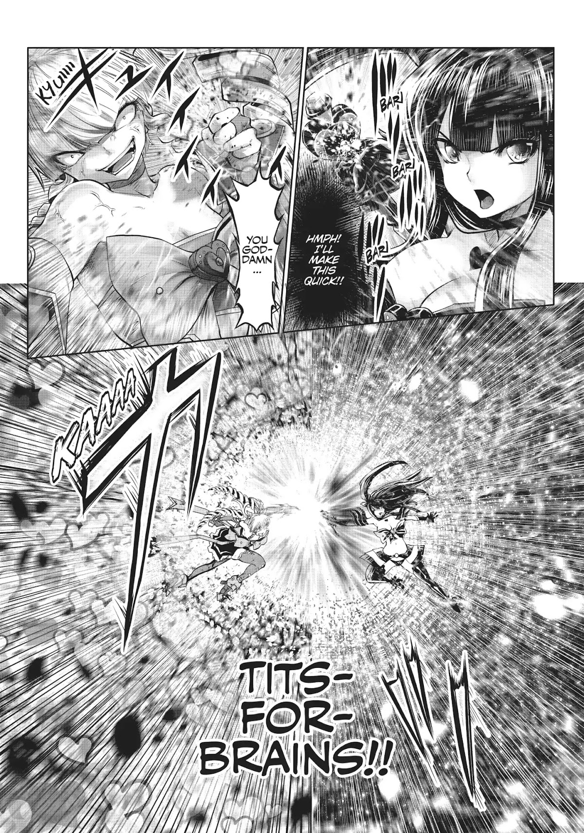 Machigatta ko wo Mahou Shoujo ni Shite Shimatta Chapter 9 page 12 - Chapter 9: Vol.1 Ch9: Imma Gonna Kill You, Tits for Brains