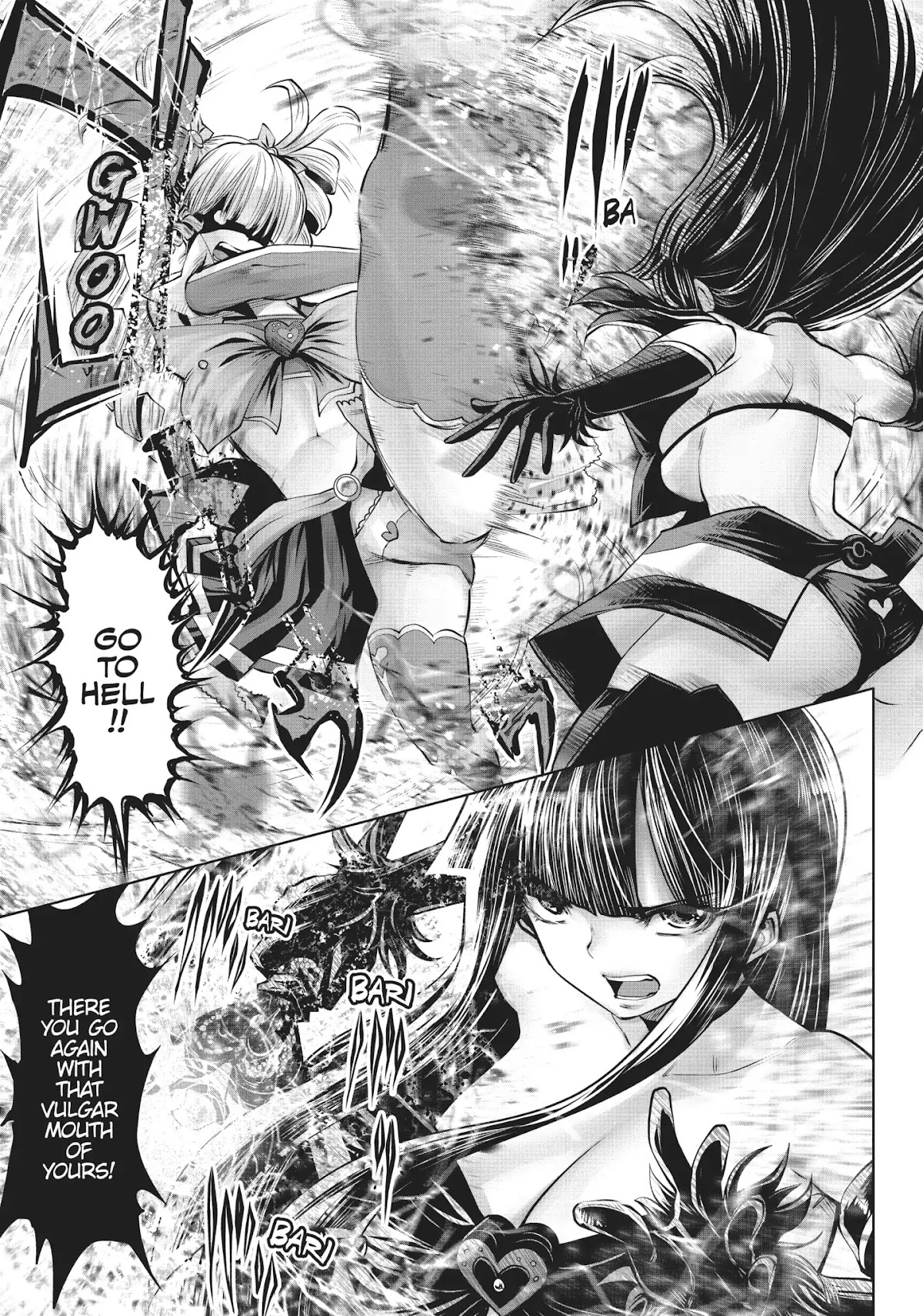 Machigatta ko wo Mahou Shoujo ni Shite Shimatta Chapter 9 page 22 - Chapter 9: Vol.1 Ch9: Imma Gonna Kill You, Tits for Brains