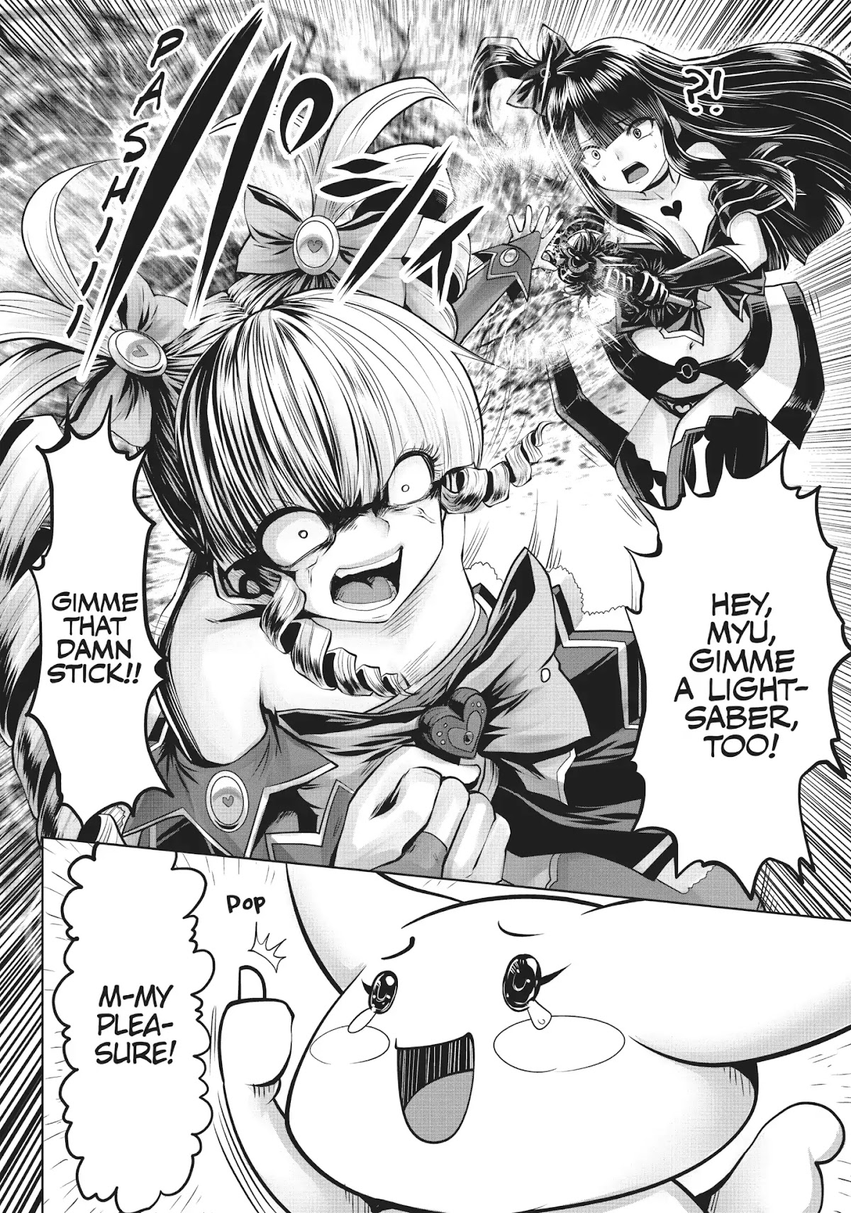 Machigatta ko wo Mahou Shoujo ni Shite Shimatta Chapter 9 page 27 - Chapter 9: Vol.1 Ch9: Imma Gonna Kill You, Tits for Brains