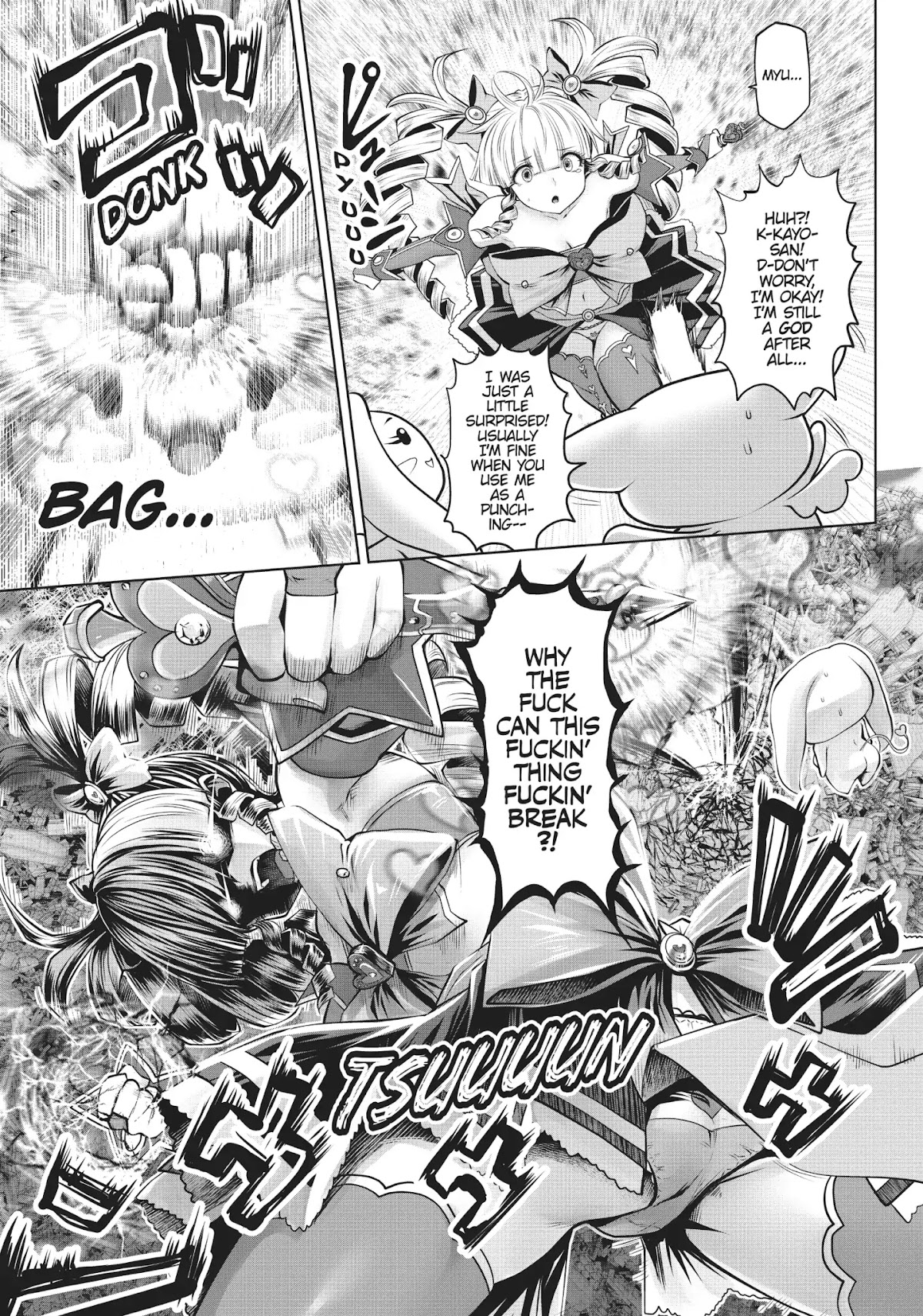 Machigatta ko wo Mahou Shoujo ni Shite Shimatta Chapter 9 page 32 - Chapter 9: Vol.1 Ch9: Imma Gonna Kill You, Tits for Brains